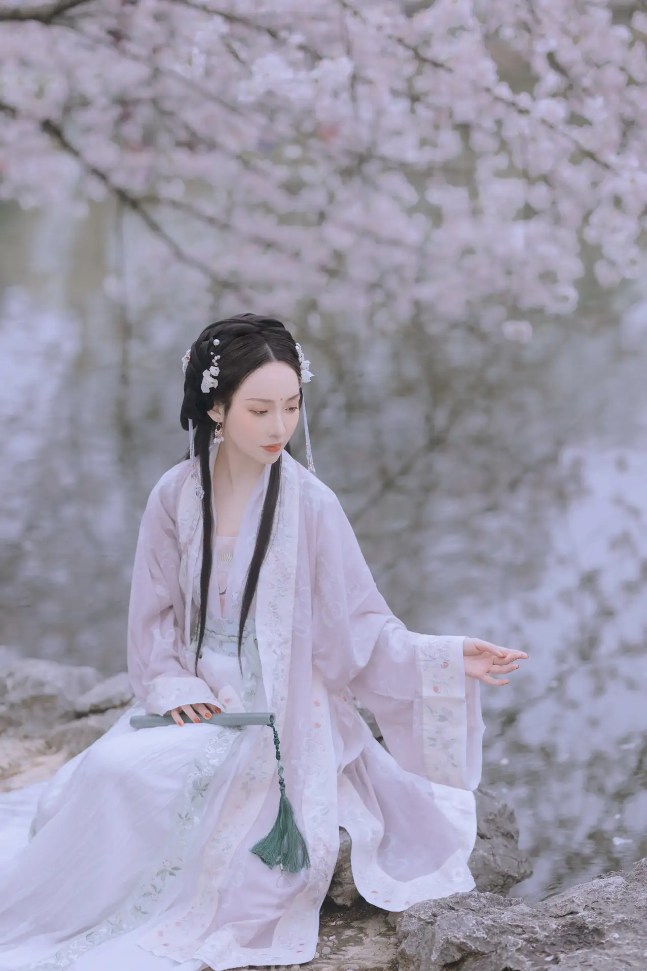 [艺图语] 2022.01.14 Vol.652 – 樱花落 Joyceee#[26P]-8