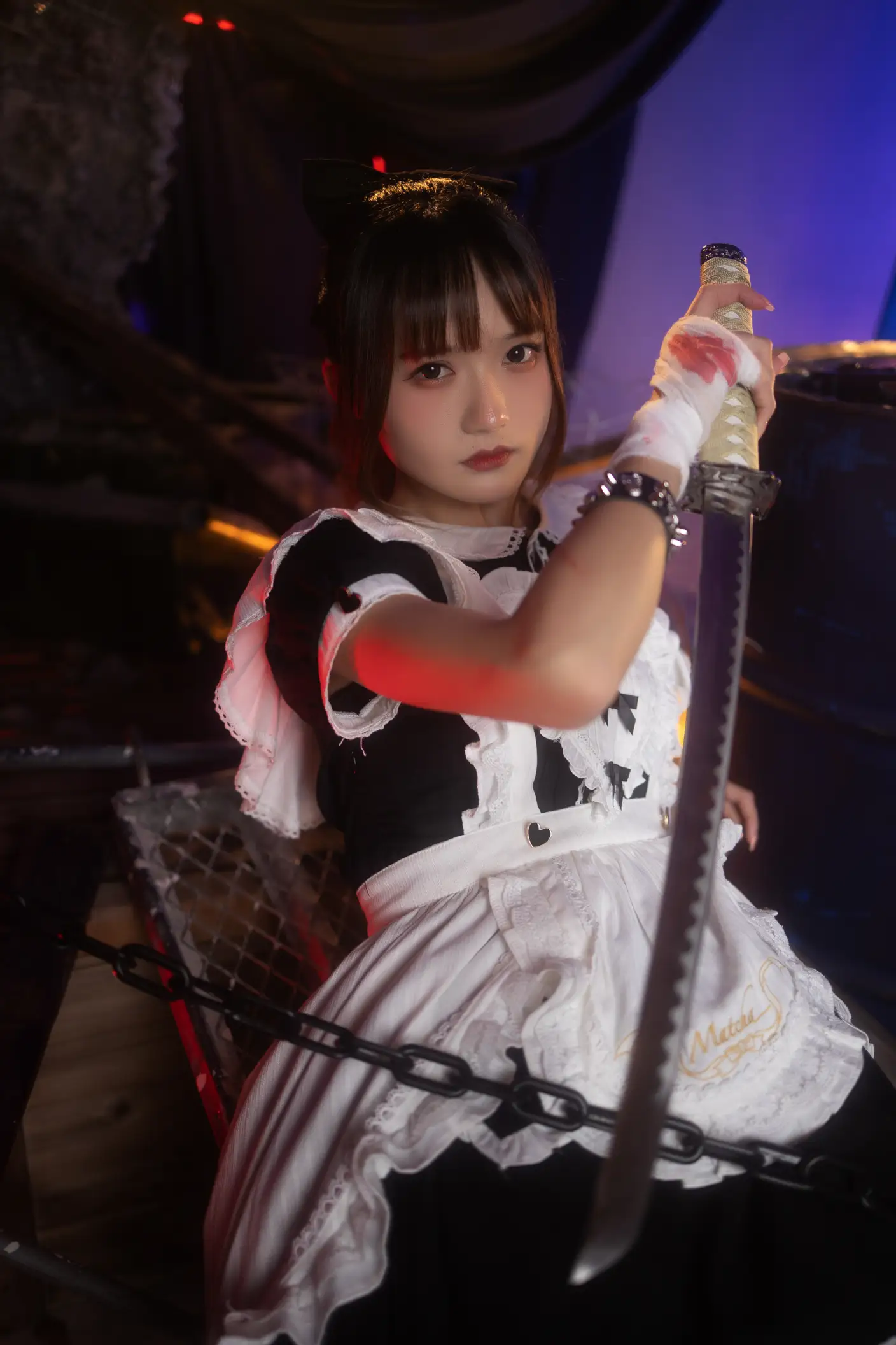 [艺图语] 2022.06.25 Vol.1290 – 战斗女仆 兔子Zzz不吃胡萝卜#[24P]-6