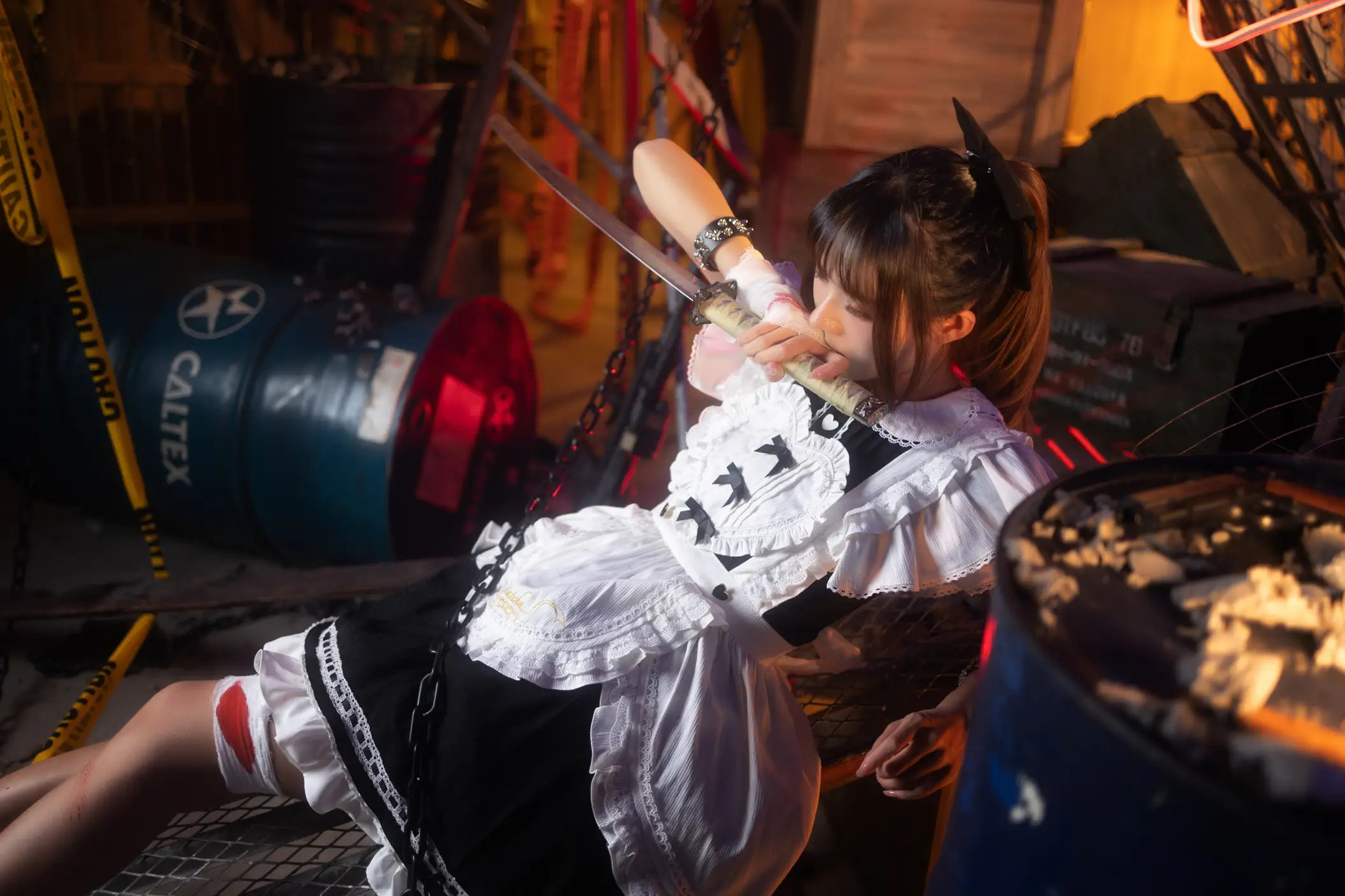 [艺图语] 2022.06.25 Vol.1290 – 战斗女仆 兔子Zzz不吃胡萝卜#[24P]-7