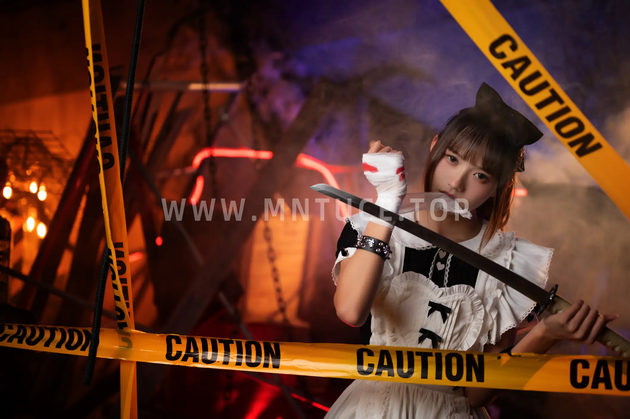 [艺图语] 2022.06.25 Vol.1290 – 战斗女仆 兔子Zzz不吃胡萝卜#[24P]-9