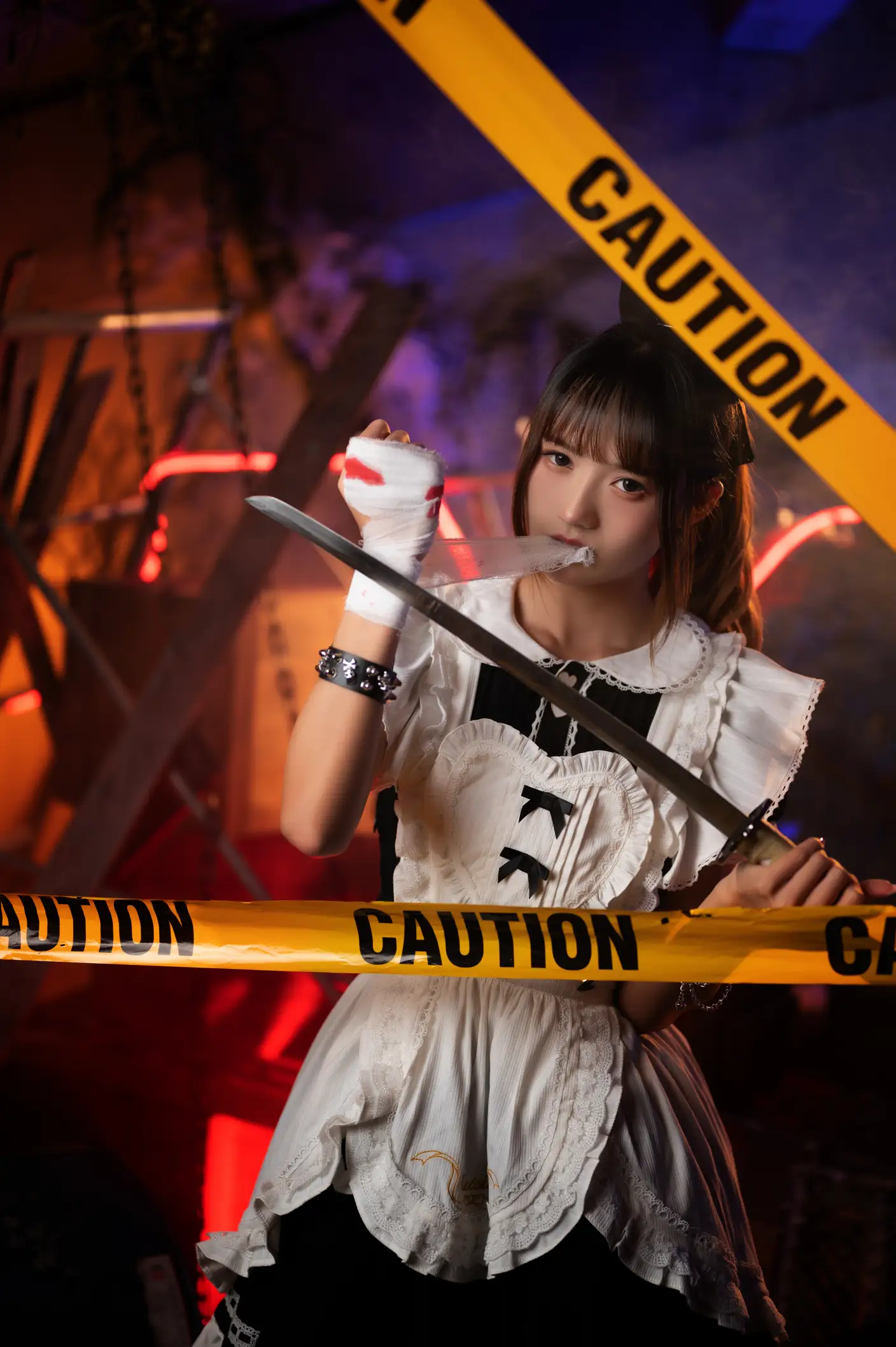 [艺图语] 2022.06.25 Vol.1290 – 战斗女仆 兔子Zzz不吃胡萝卜#[24P]-10