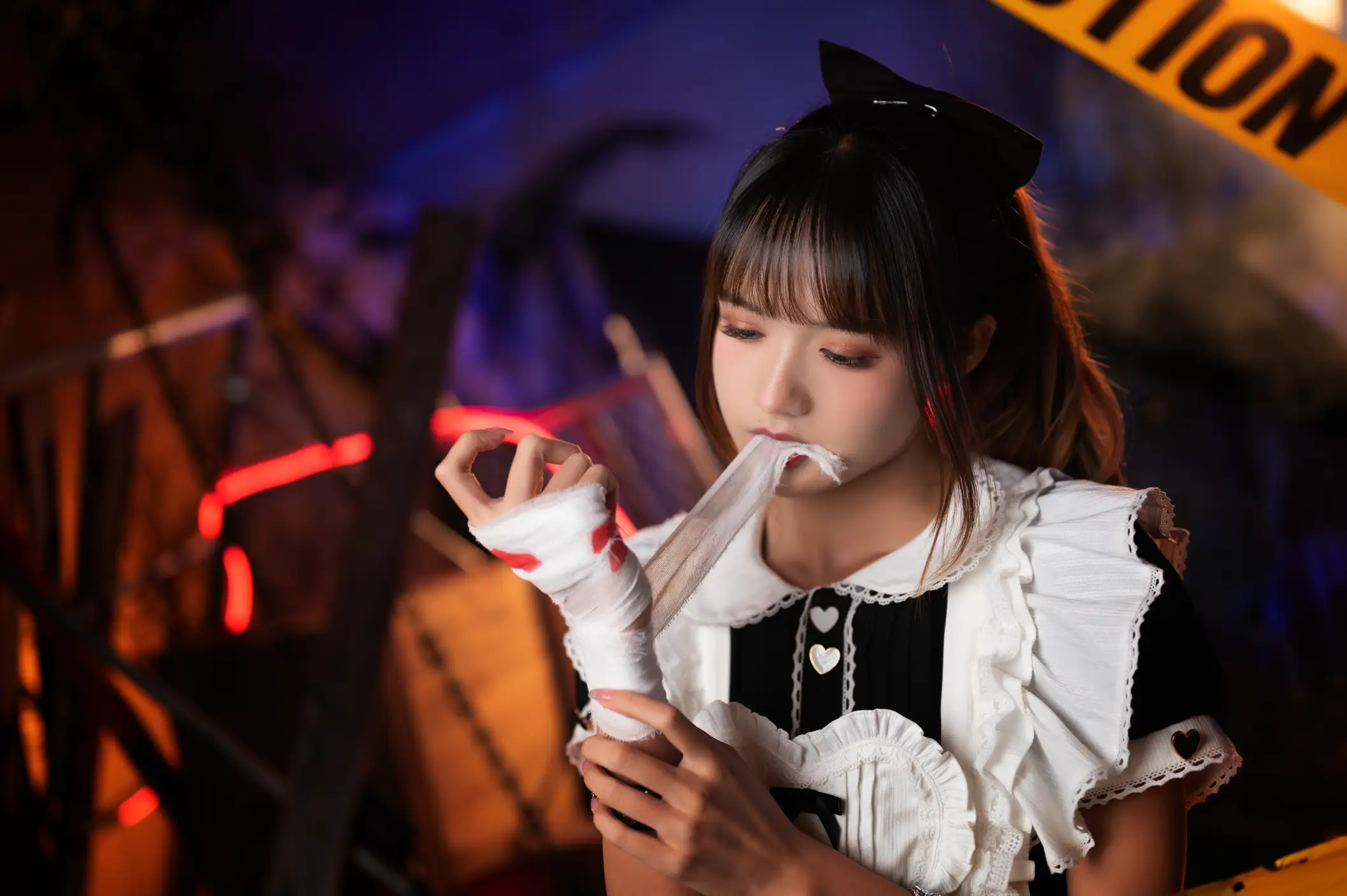 [艺图语] 2022.06.25 Vol.1290 – 战斗女仆 兔子Zzz不吃胡萝卜#[24P]-3