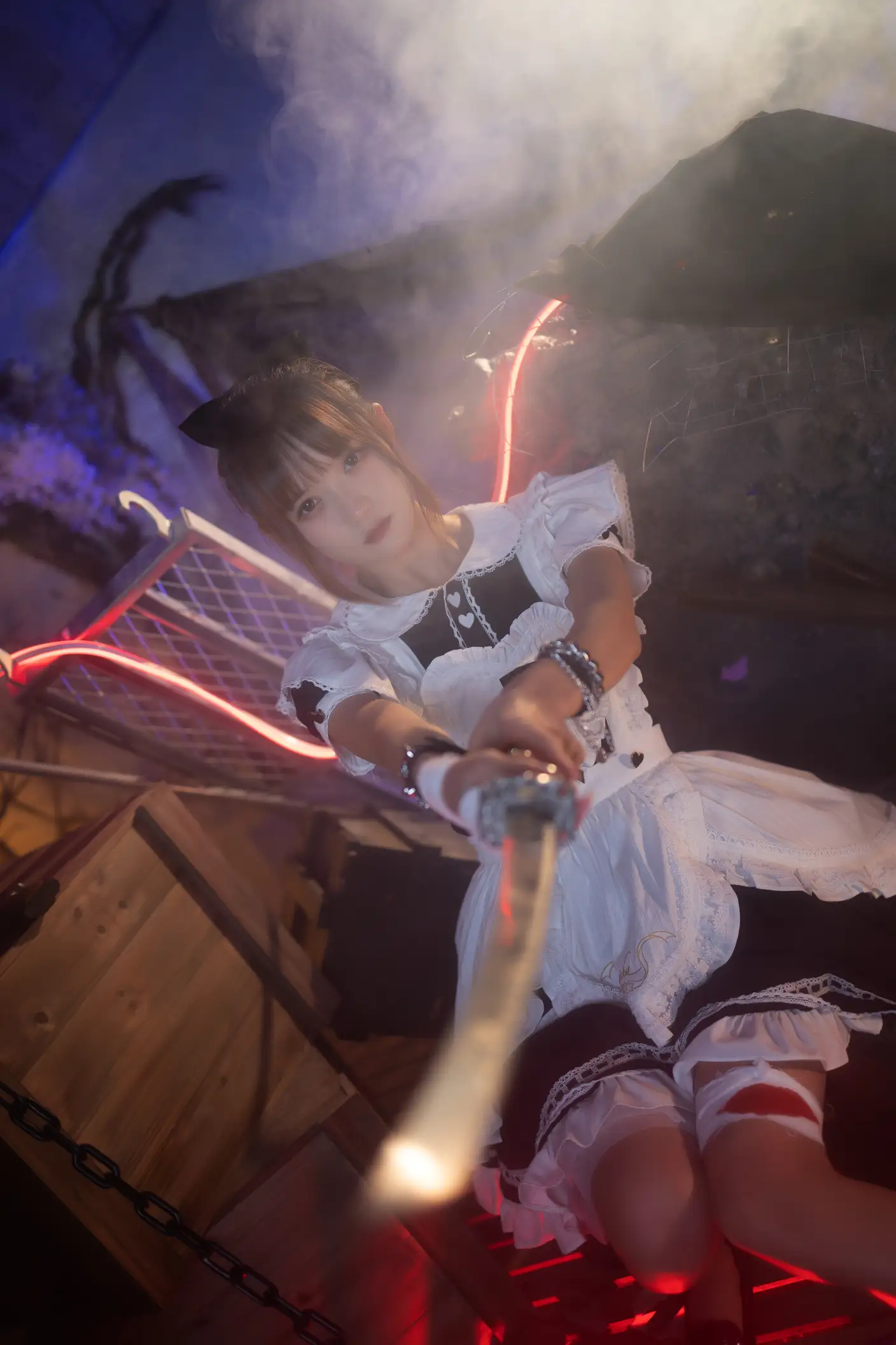 [艺图语] 2022.06.25 Vol.1290 – 战斗女仆 兔子Zzz不吃胡萝卜#[24P]-4