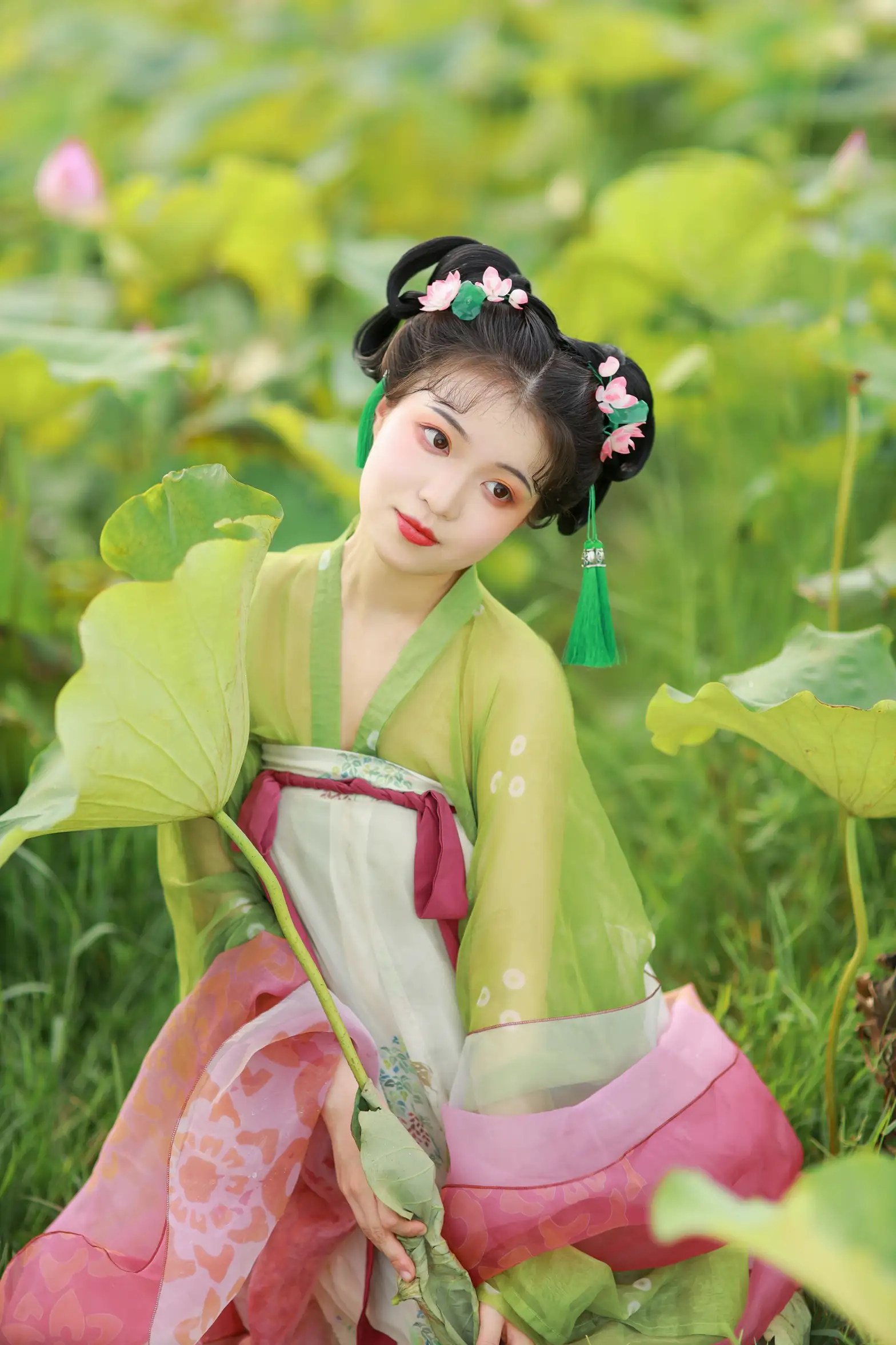 [艺图语] 2022.08.03 Vol.1614 – 荷花少女 我超白_#[30P]-24