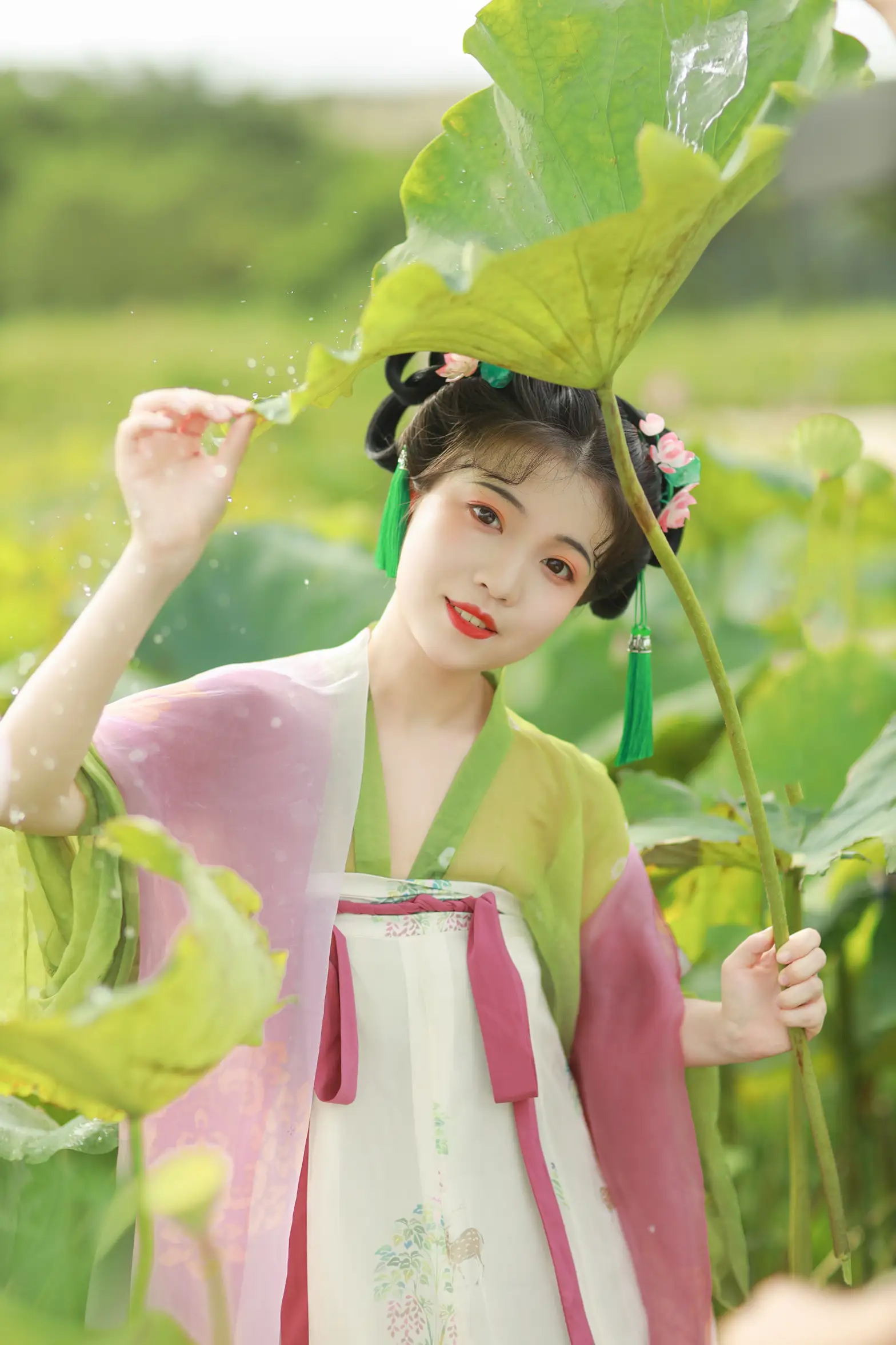 [艺图语] 2022.08.03 Vol.1614 – 荷花少女 我超白_#[30P]-2