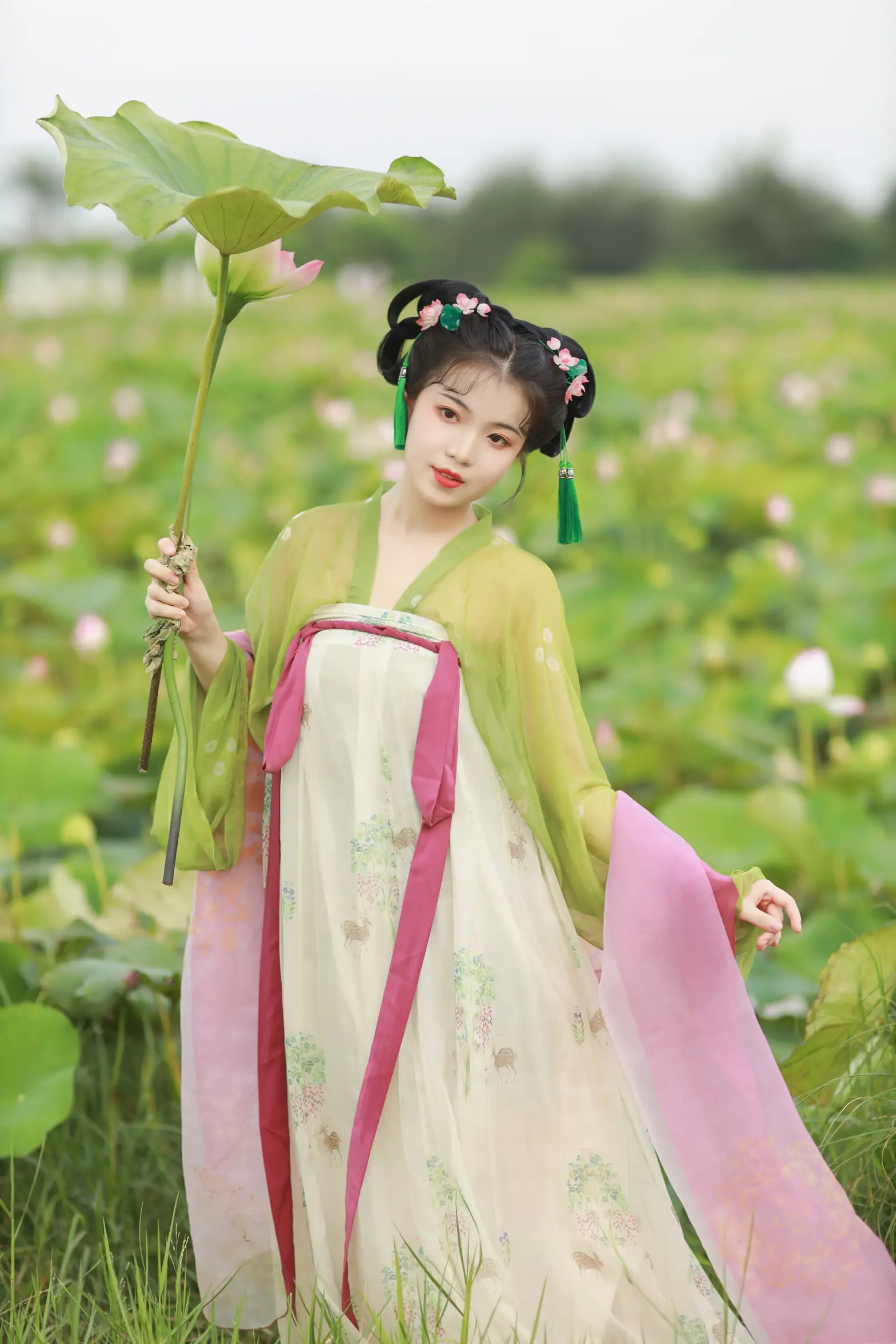 [艺图语] 2022.08.03 Vol.1614 – 荷花少女 我超白_#[30P]-4