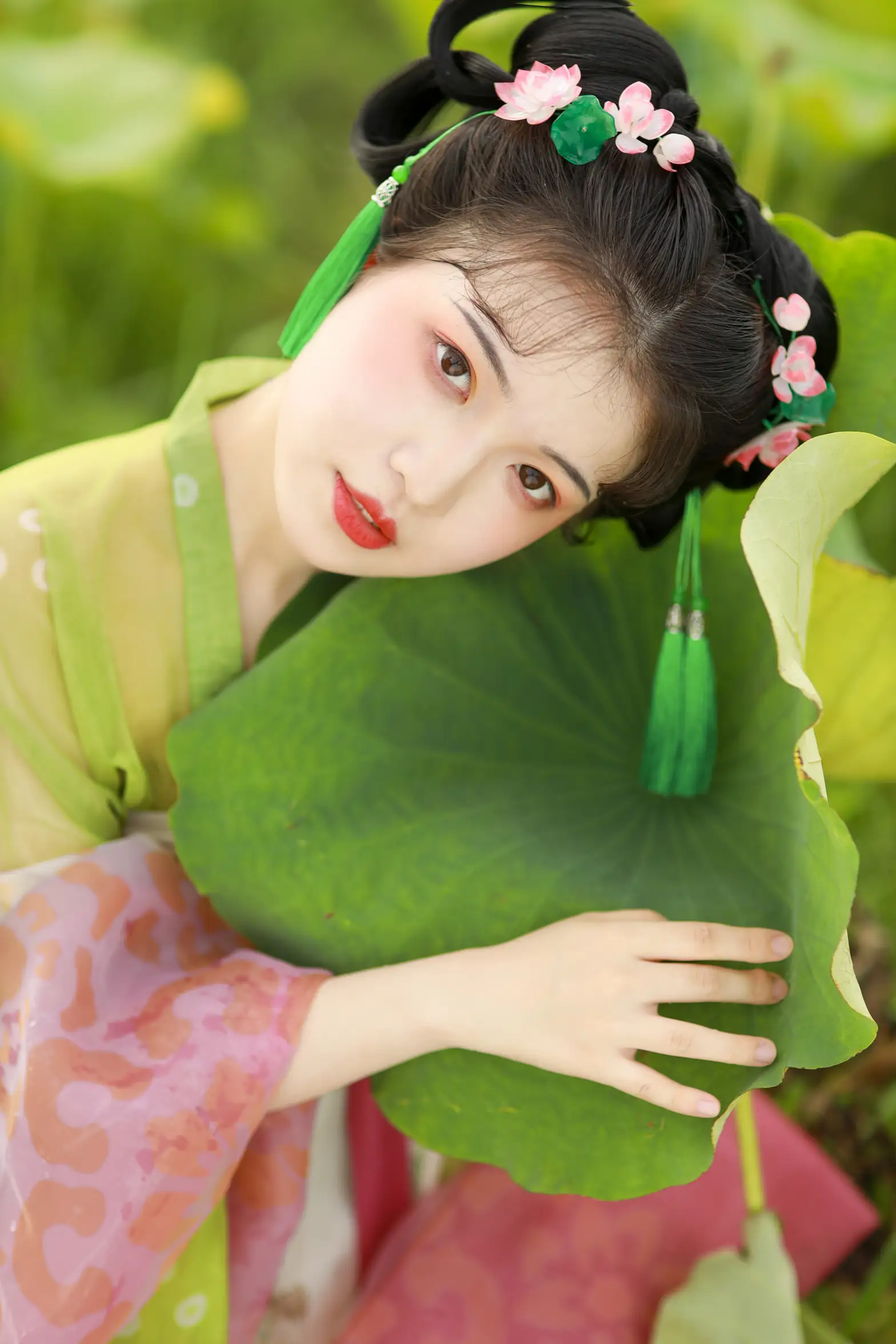 [艺图语] 2022.08.03 Vol.1614 – 荷花少女 我超白_#[30P]-5