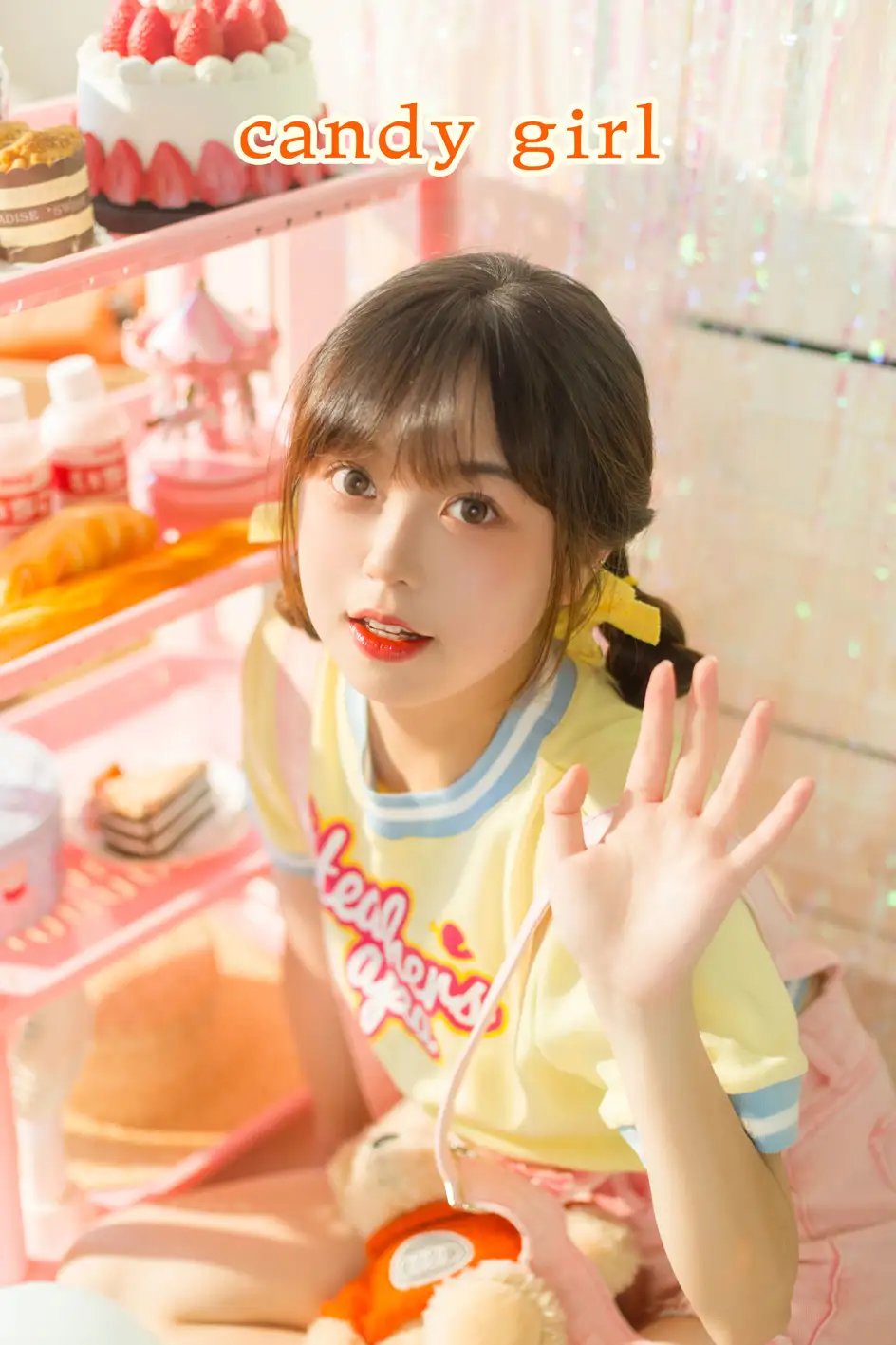 [艺图语] 2022.08.07 Vol.1650 – candy girl 哈吉麻花#[36P]-1