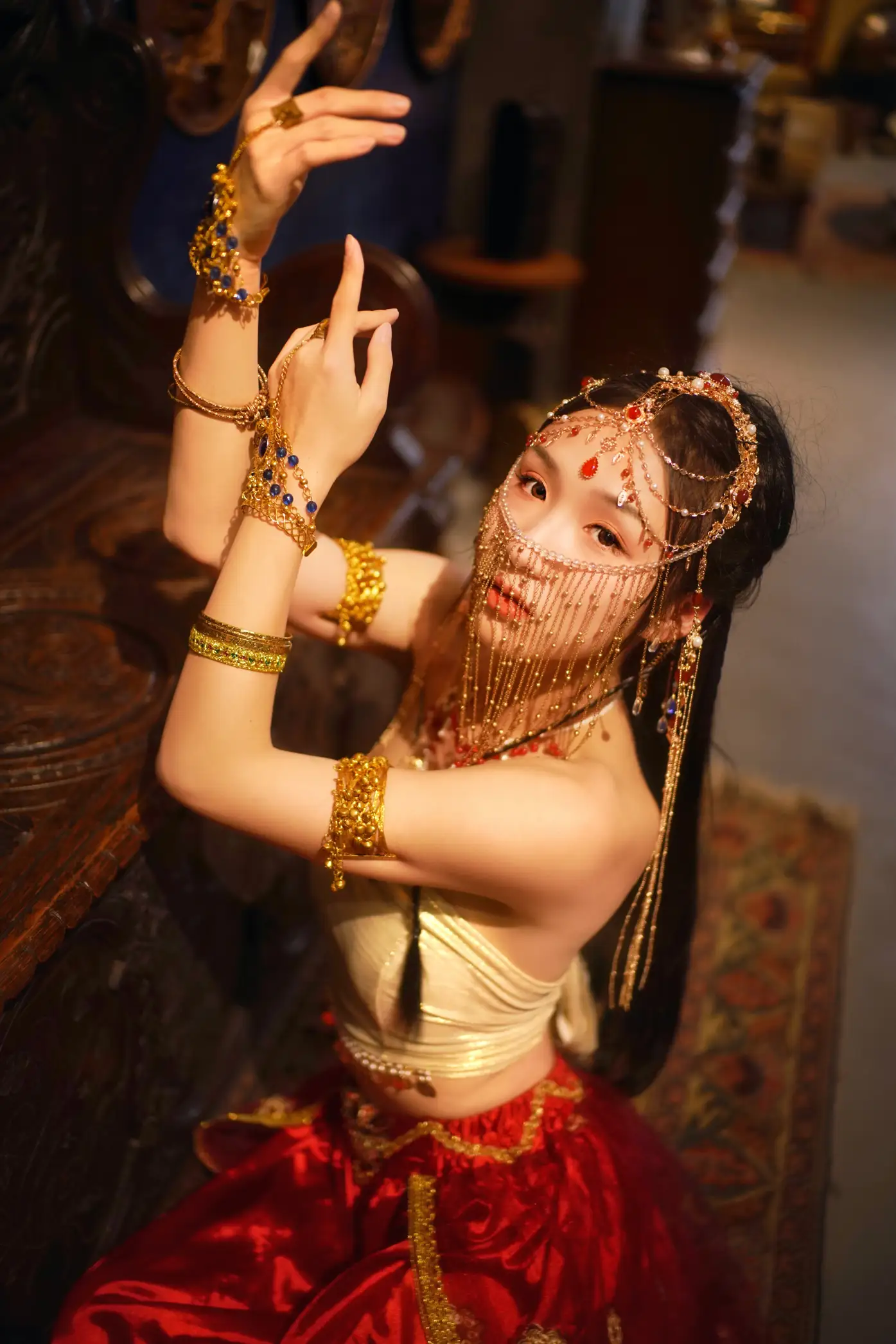 [艺图语] 2022.06.21 Vol.1250 – 异域风情 小桃#[26P]-4