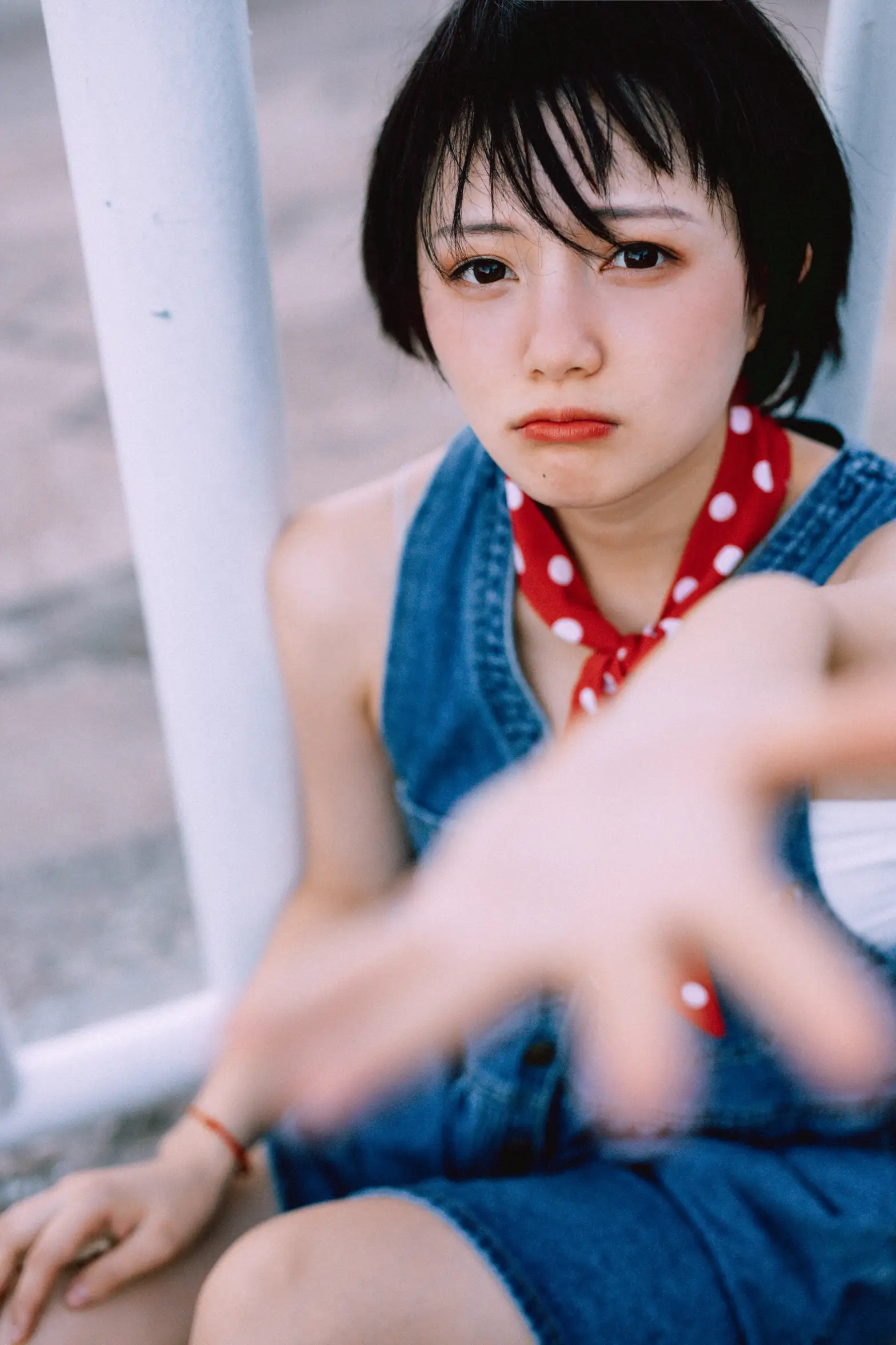 [艺图语] 2021.11.27 Vol.476 – 短发女孩 黎美汐#[31P]-7