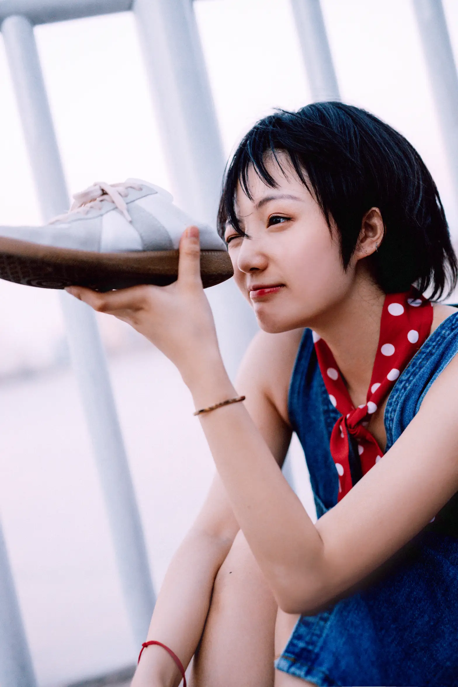 [艺图语] 2021.11.27 Vol.476 – 短发女孩 黎美汐#[31P]-8