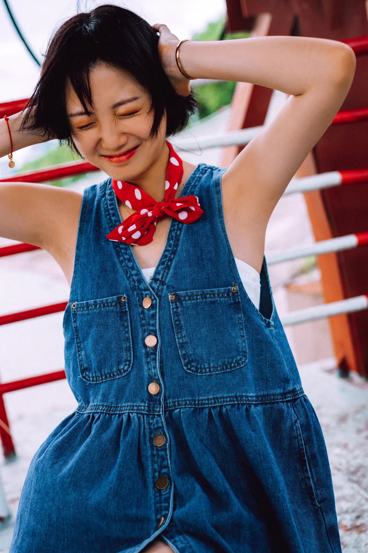 [艺图语] 2021.11.27 Vol.476 – 短发女孩 黎美汐#[31P]-5