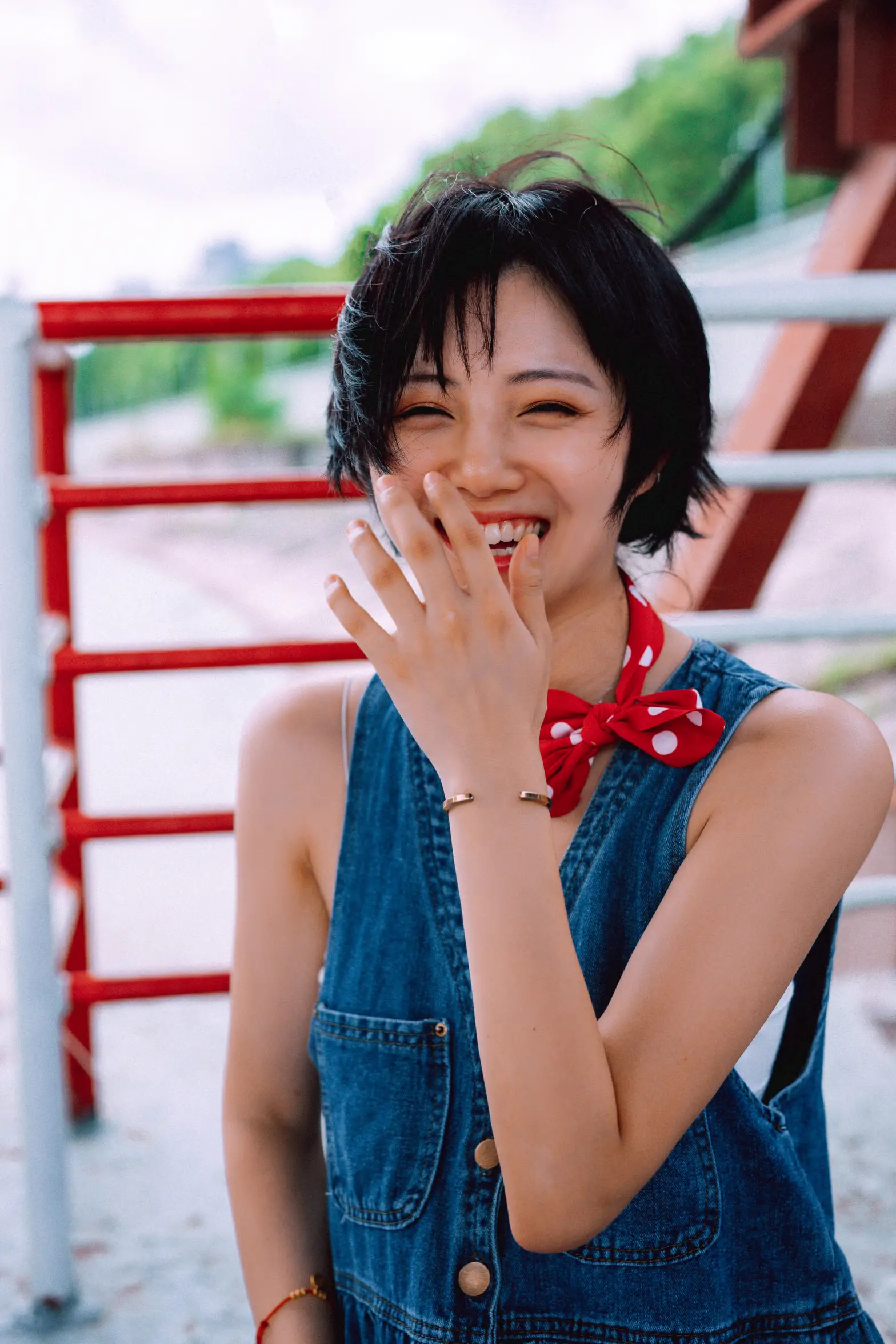 [艺图语] 2021.11.27 Vol.476 – 短发女孩 黎美汐#[31P]-6