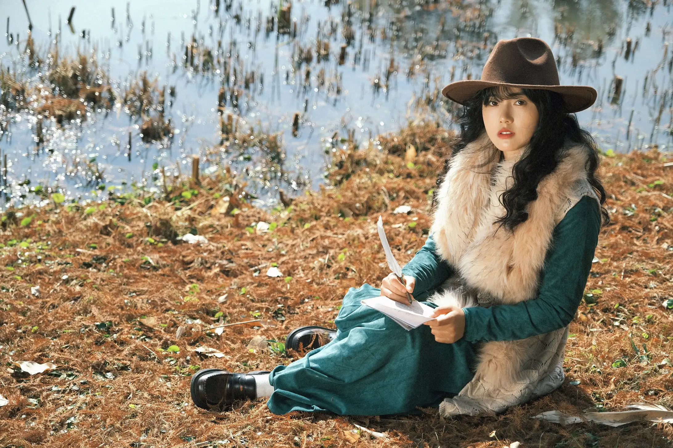 [艺图语] 2022.09.13 Vol.1939 – 秋日情书 爆毛绵羊#[24P]-5