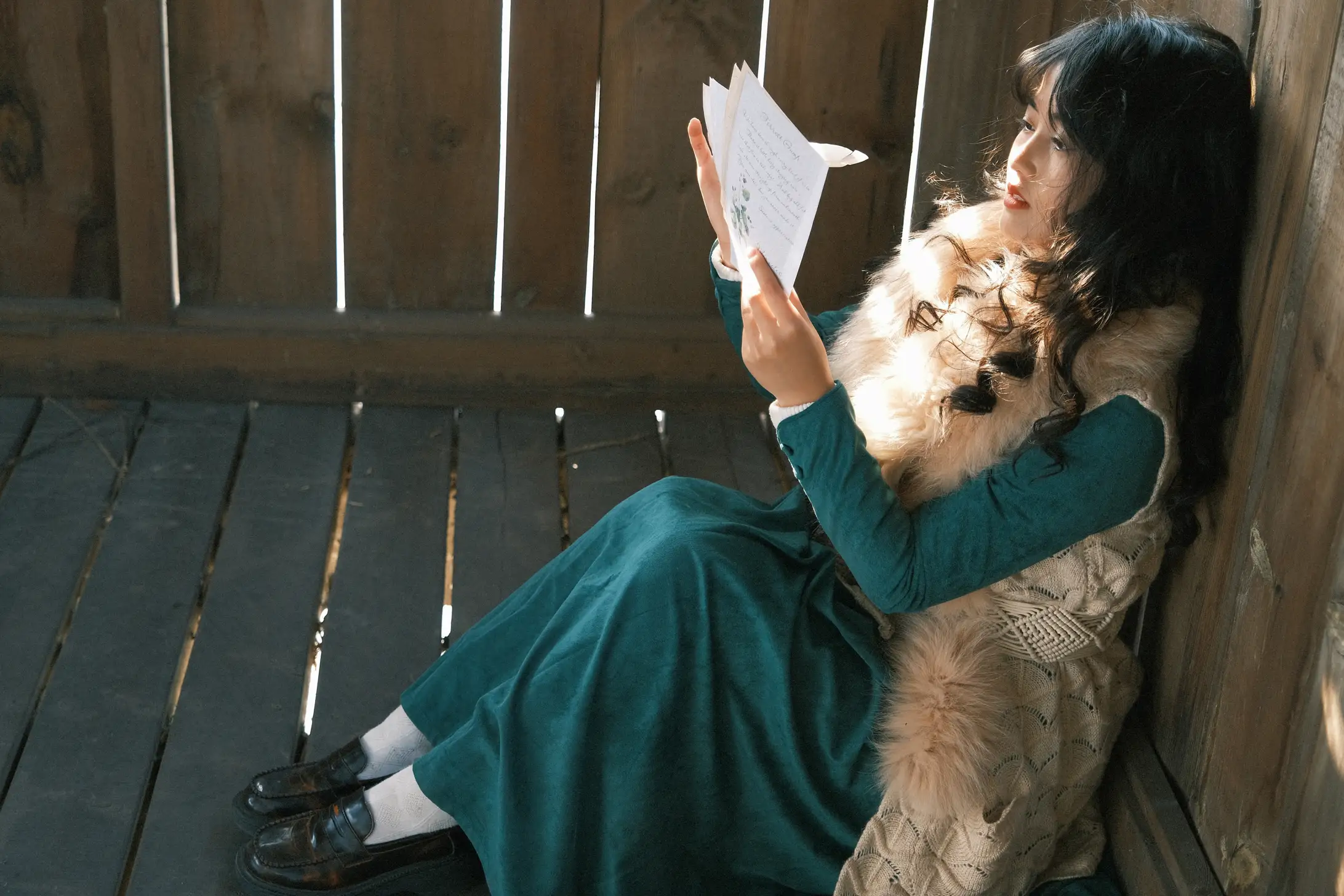 [艺图语] 2022.09.13 Vol.1939 – 秋日情书 爆毛绵羊#[24P]-9