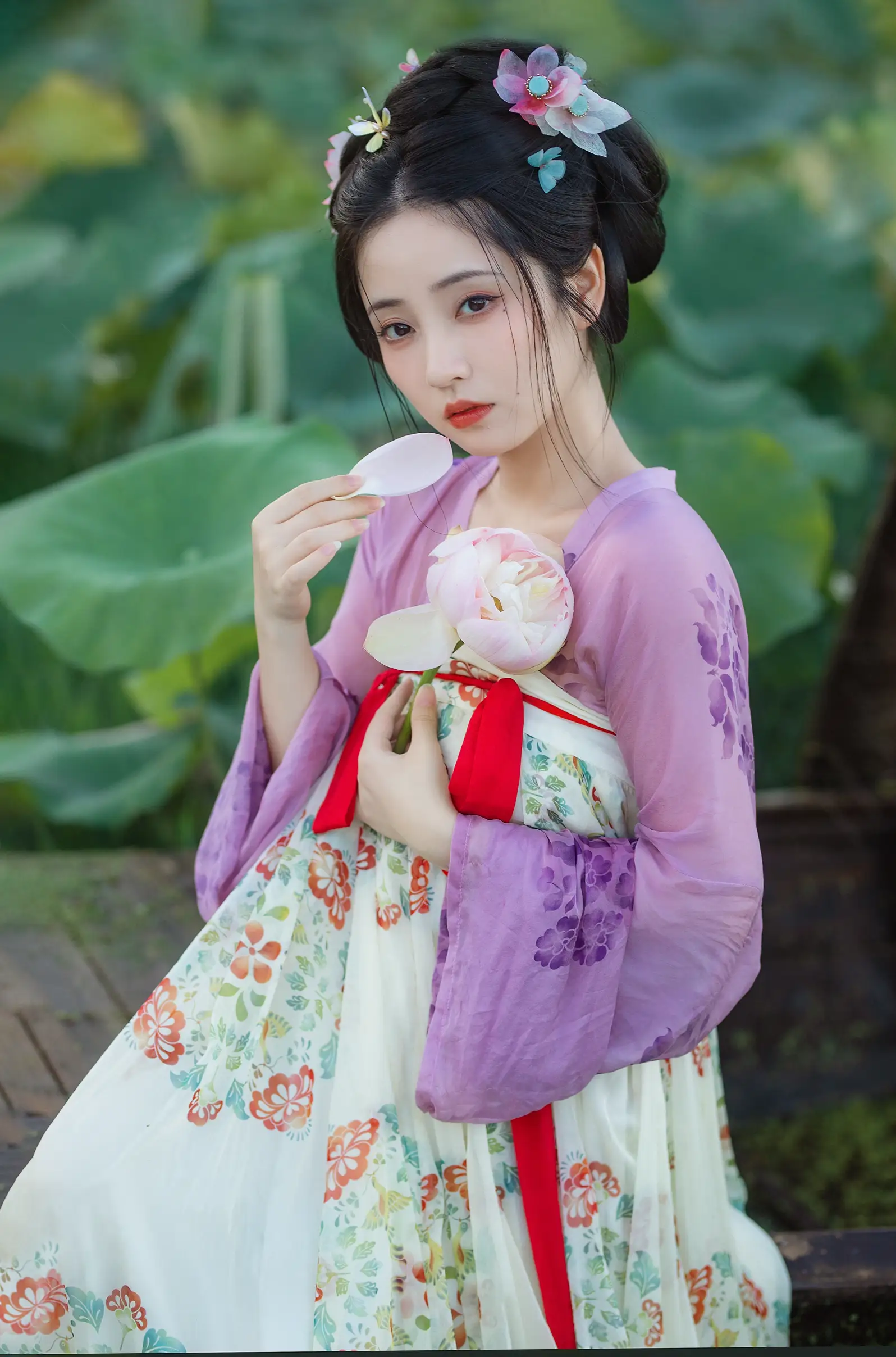 [艺图语] 2022.08.31 Vol.1832 – 采荷 小温暖想要个大太阳#[22P]-4