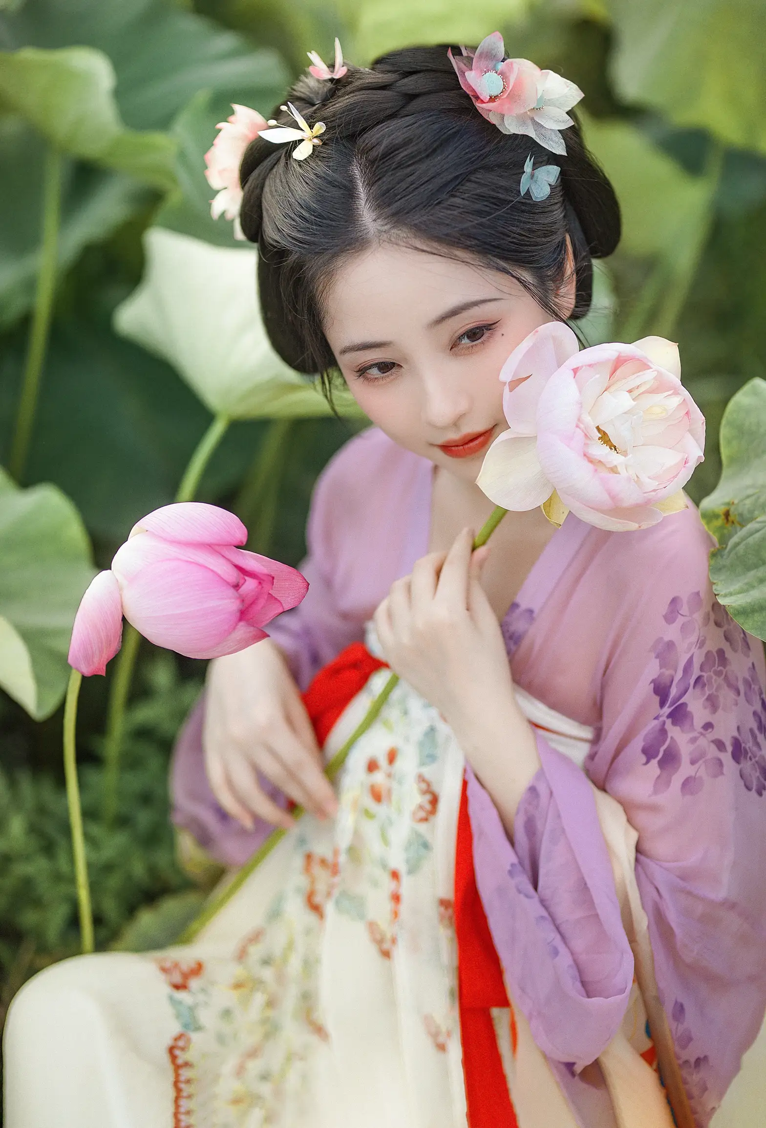 [艺图语] 2022.08.31 Vol.1832 – 采荷 小温暖想要个大太阳#[22P]-4