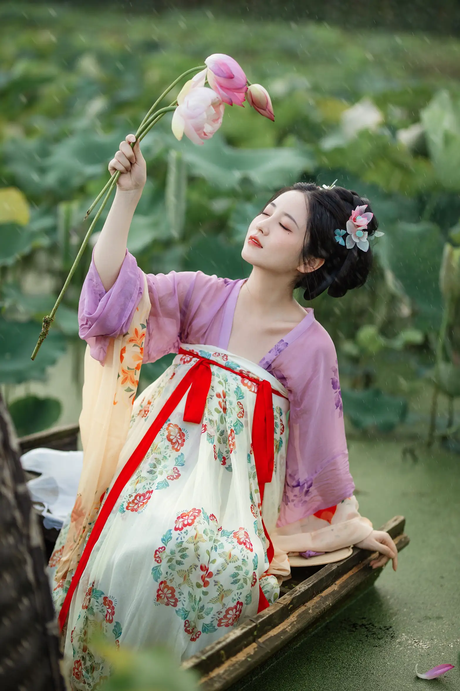 [艺图语] 2022.08.31 Vol.1832 – 采荷 小温暖想要个大太阳#[22P]-8