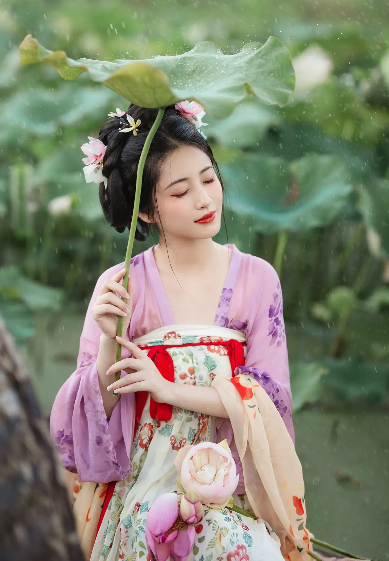 [艺图语] 2022.08.31 Vol.1832 – 采荷 小温暖想要个大太阳#[22P]-9