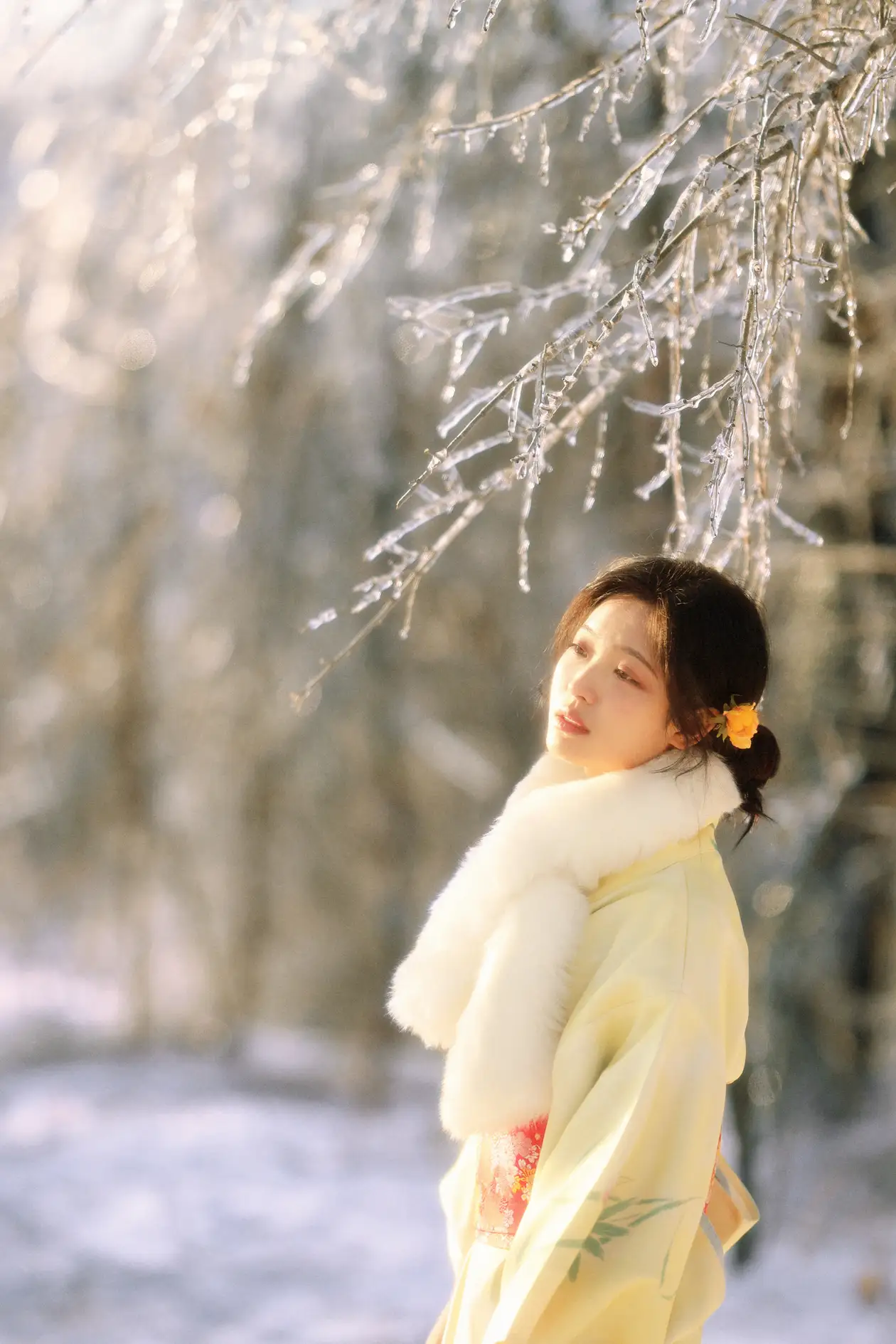 [艺图语] 2022.05.30 Vol.1033 – 雾凇缠绵 樱酱#[21P]-8