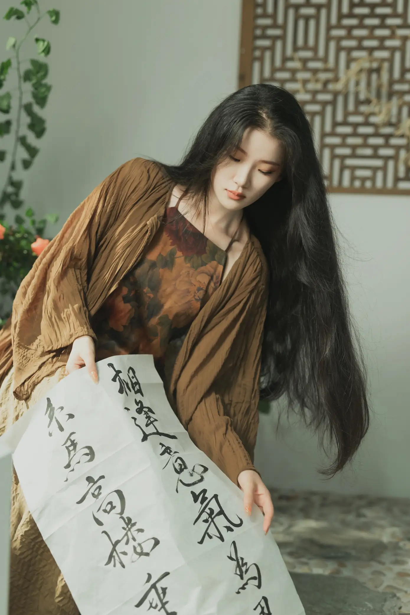 [艺图语] 2022.09.03 Vol.1861 – 素衣 相望回首喵喵喵#[35P]-1