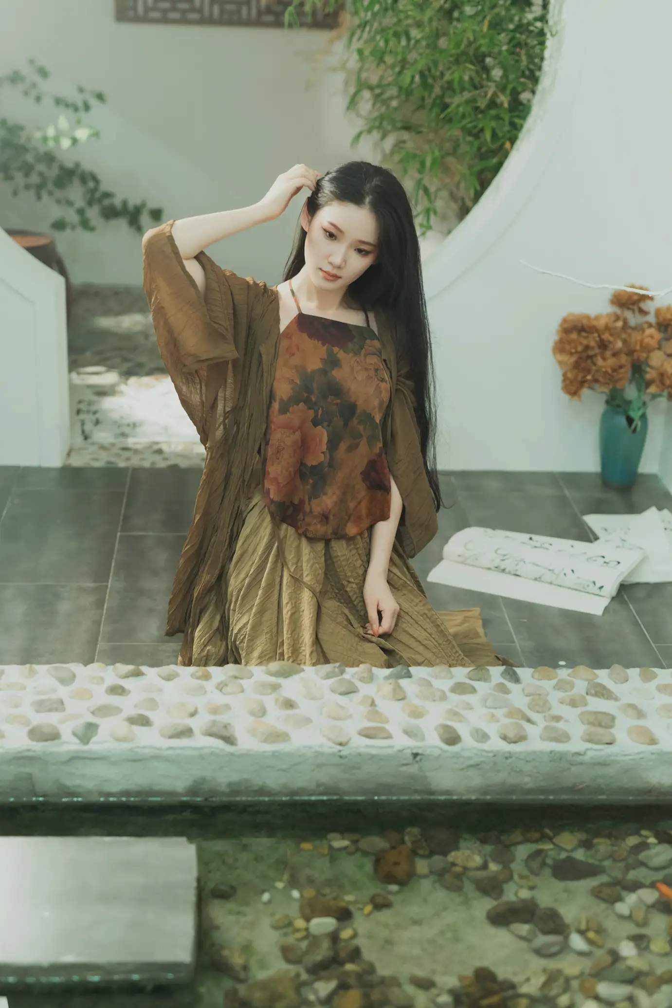 [艺图语] 2022.09.03 Vol.1861 – 素衣 相望回首喵喵喵#[35P]-5