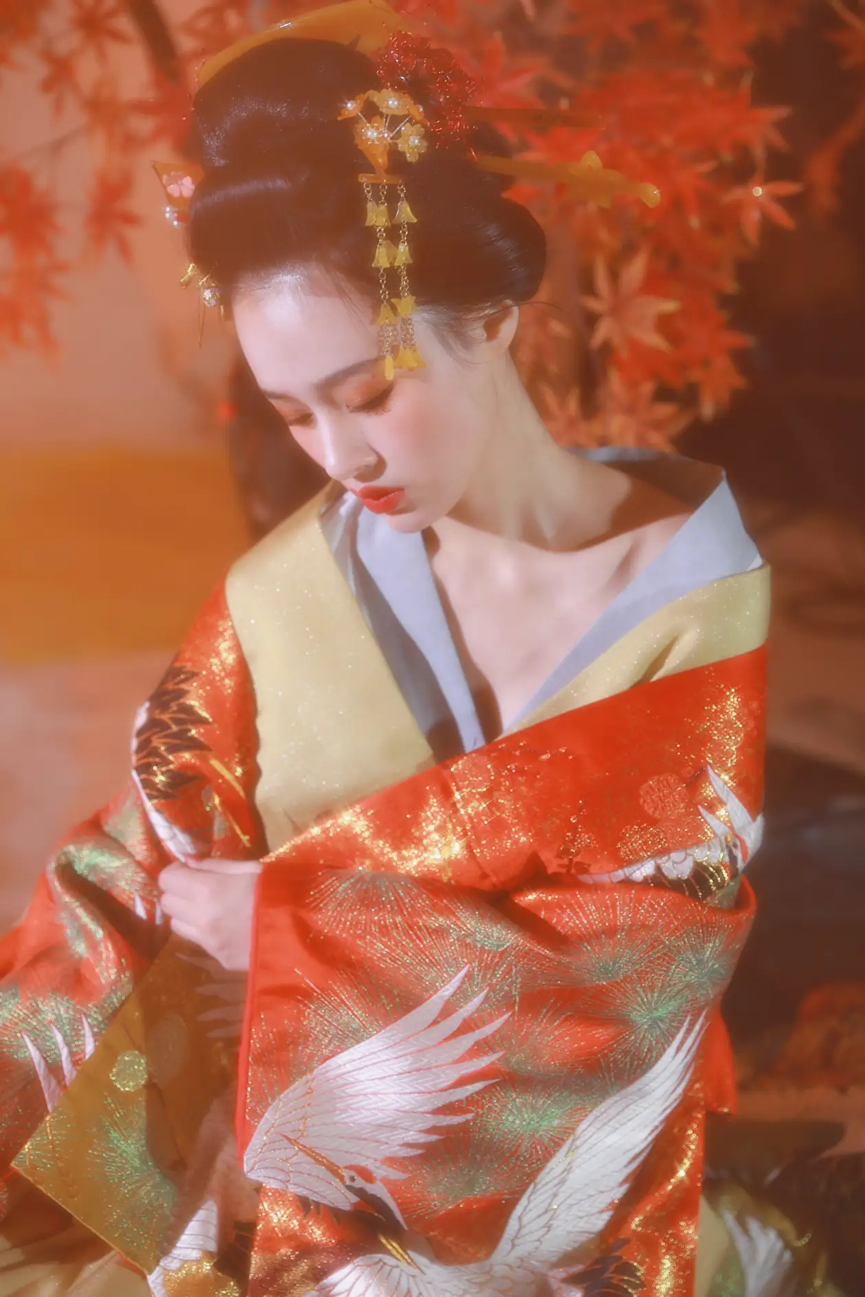 [艺图语] 2022.09.13 Vol.1937 – 花魁 相泽希子#[46P]-1