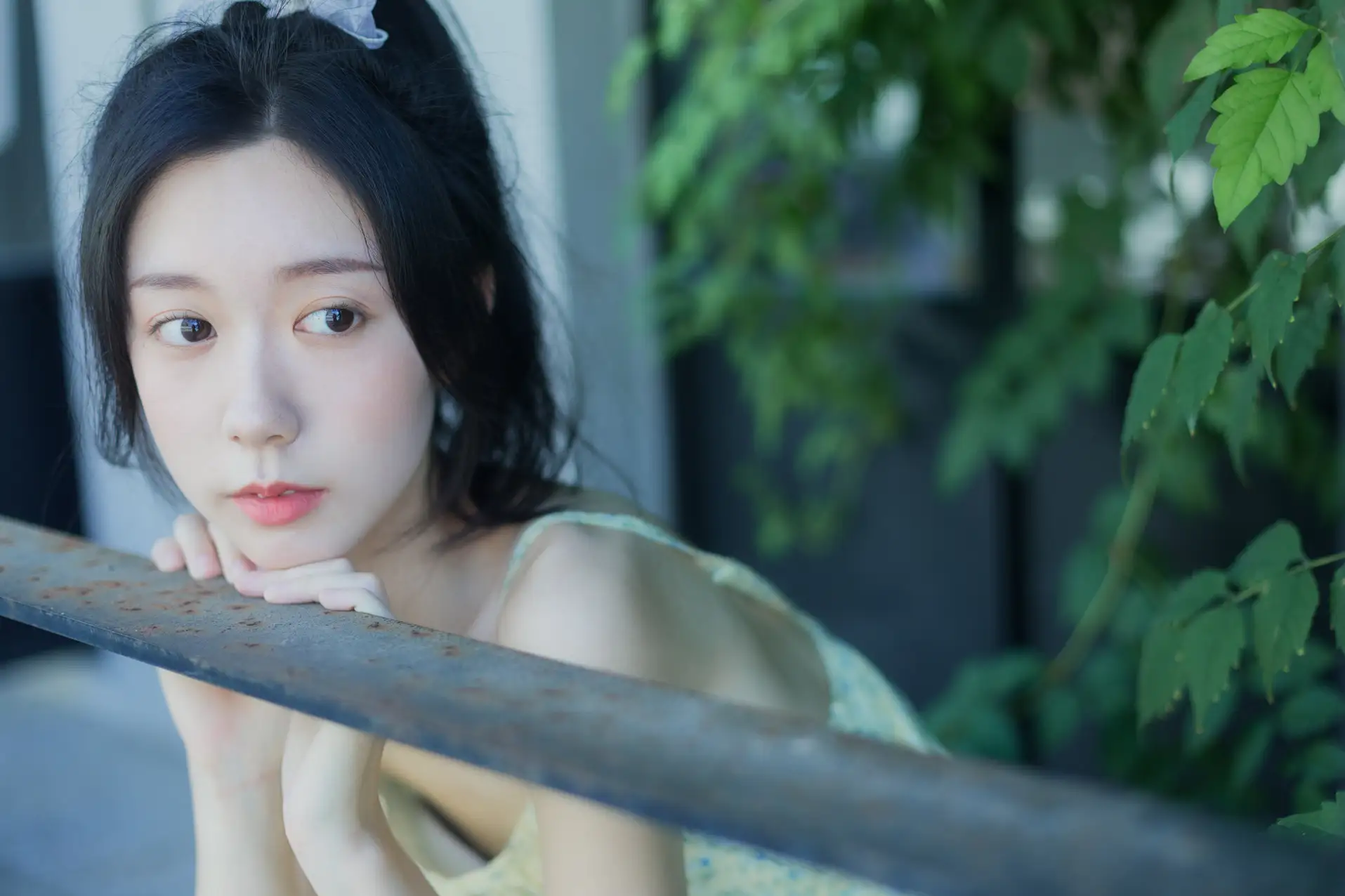 [艺图语] 2022.08.18 Vol.1732 – 夏日凌霄 饲猫少女 饲猫少女-#[33P]-3