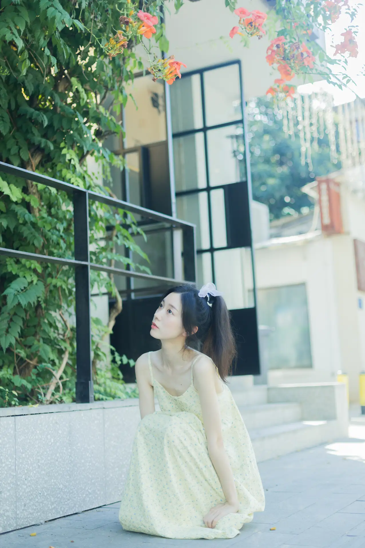 [艺图语] 2022.08.18 Vol.1732 – 夏日凌霄 饲猫少女 饲猫少女-#[33P]-10