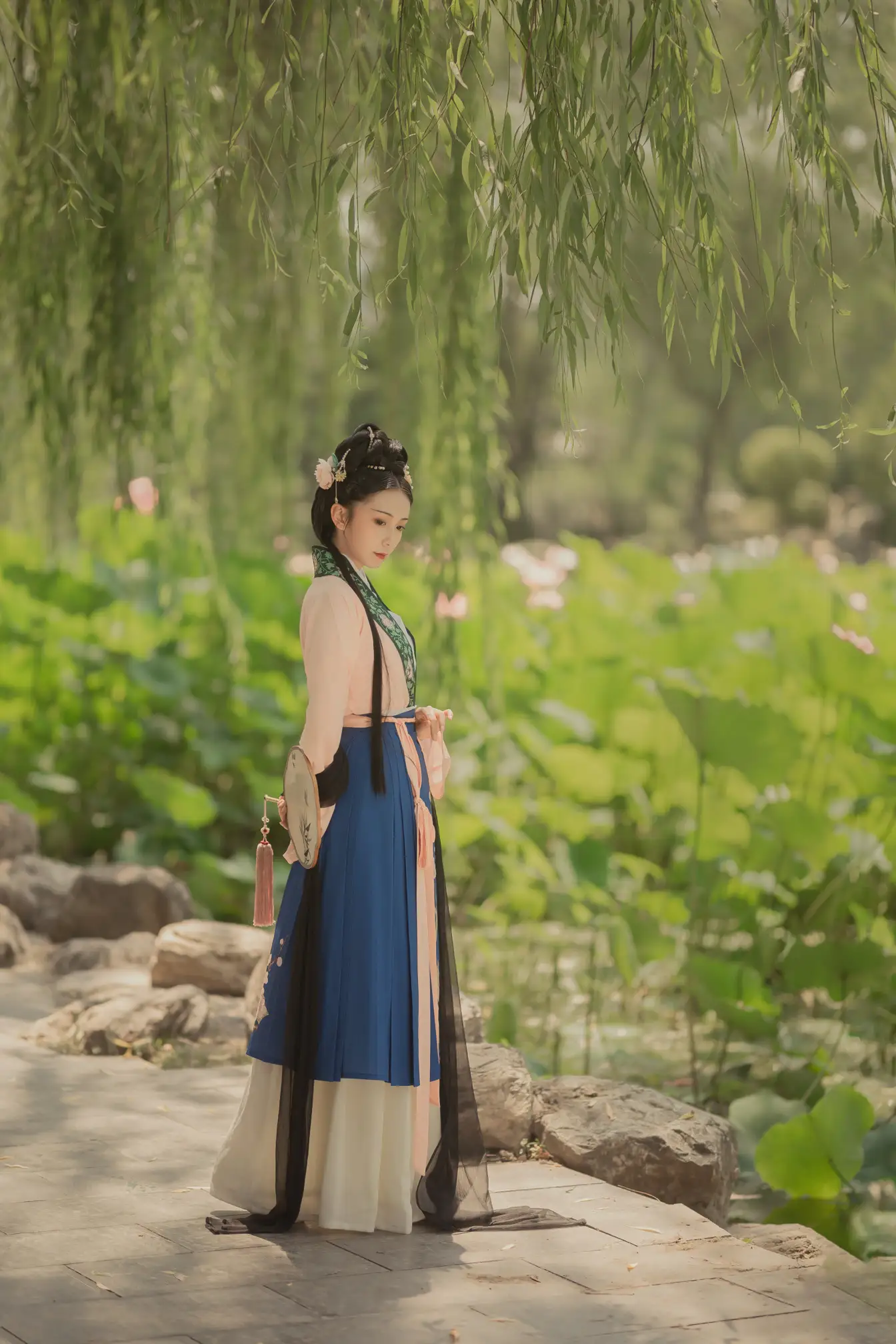 [艺图语] 2021.12.23 Vol.522 – 荷叶罗裙 绿绿子#[21P]-7