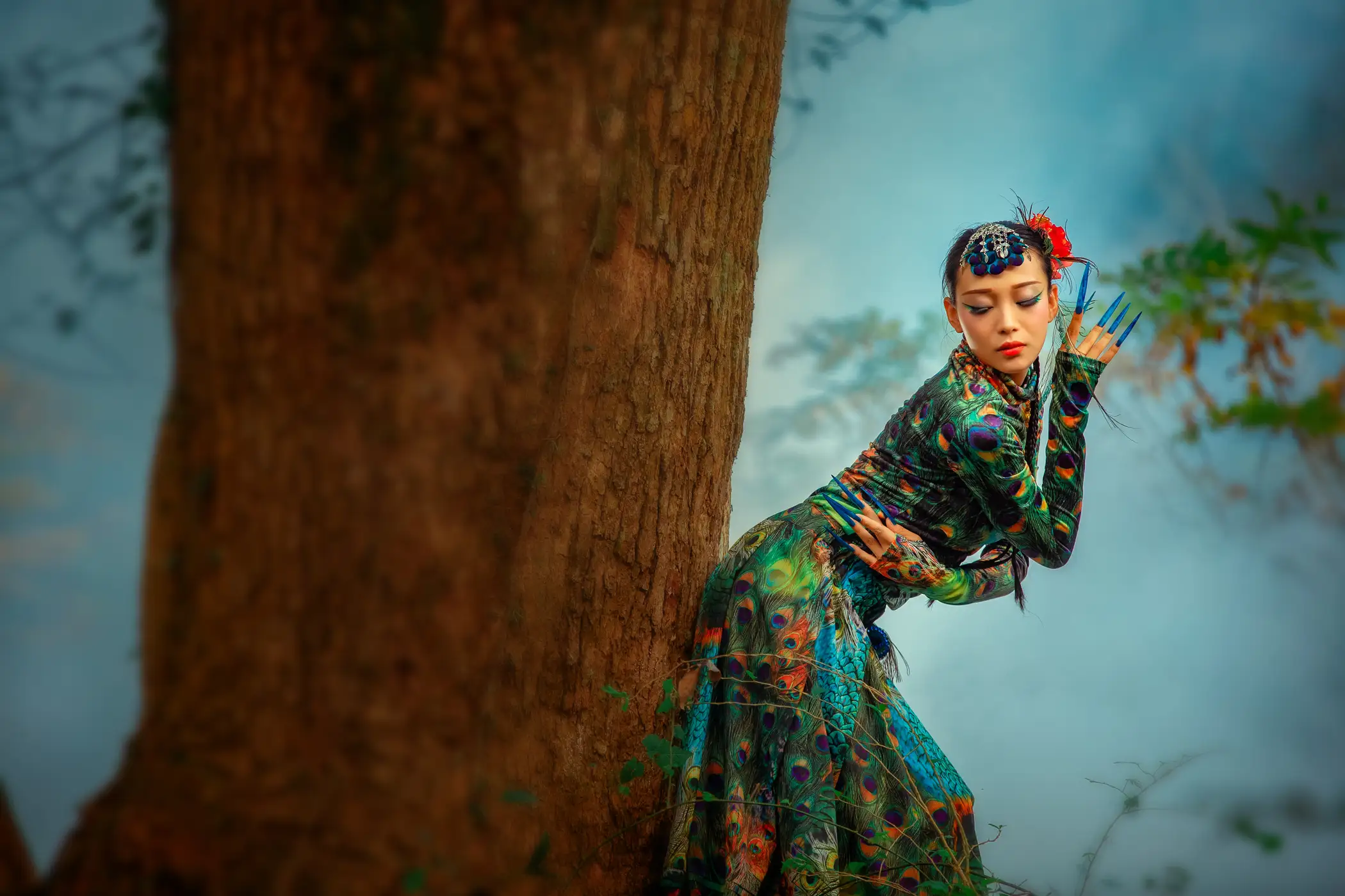 [艺图语] 2021.08.18 Vol.144 – 孔雀林 青萧#[32P]-2