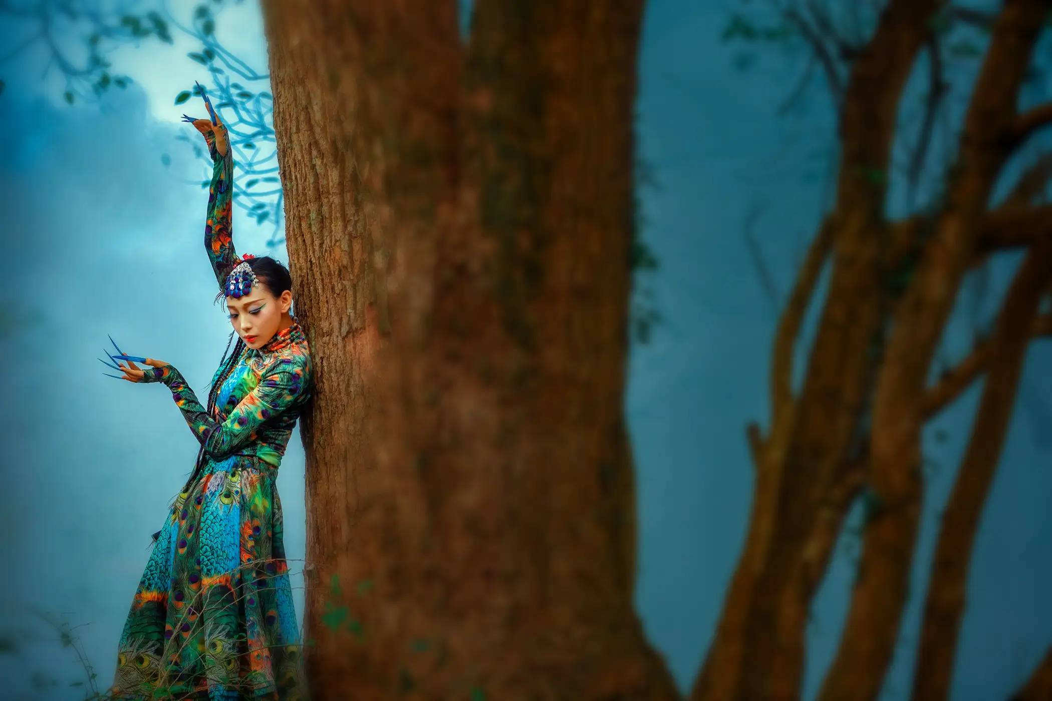 [艺图语] 2021.08.18 Vol.144 – 孔雀林 青萧#[32P]-3