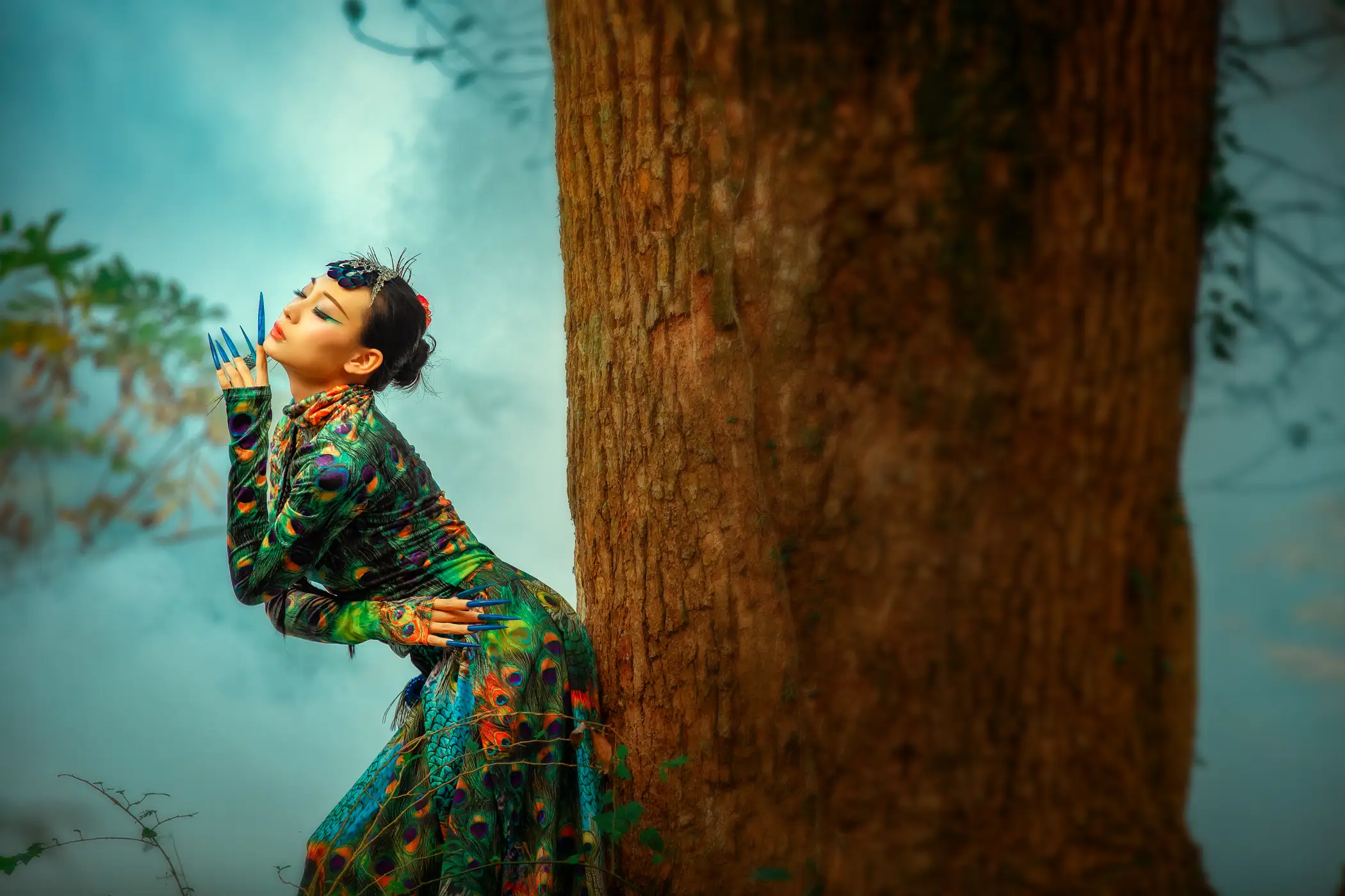 [艺图语] 2021.08.18 Vol.144 – 孔雀林 青萧#[32P]-4