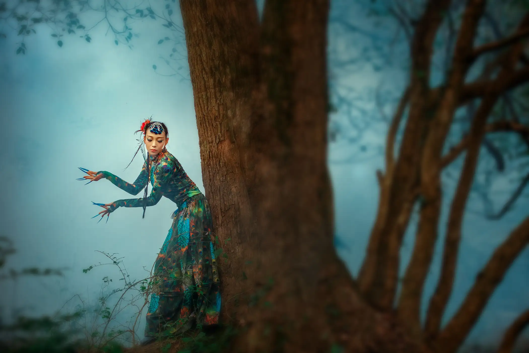 [艺图语] 2021.08.18 Vol.144 – 孔雀林 青萧#[32P]-5