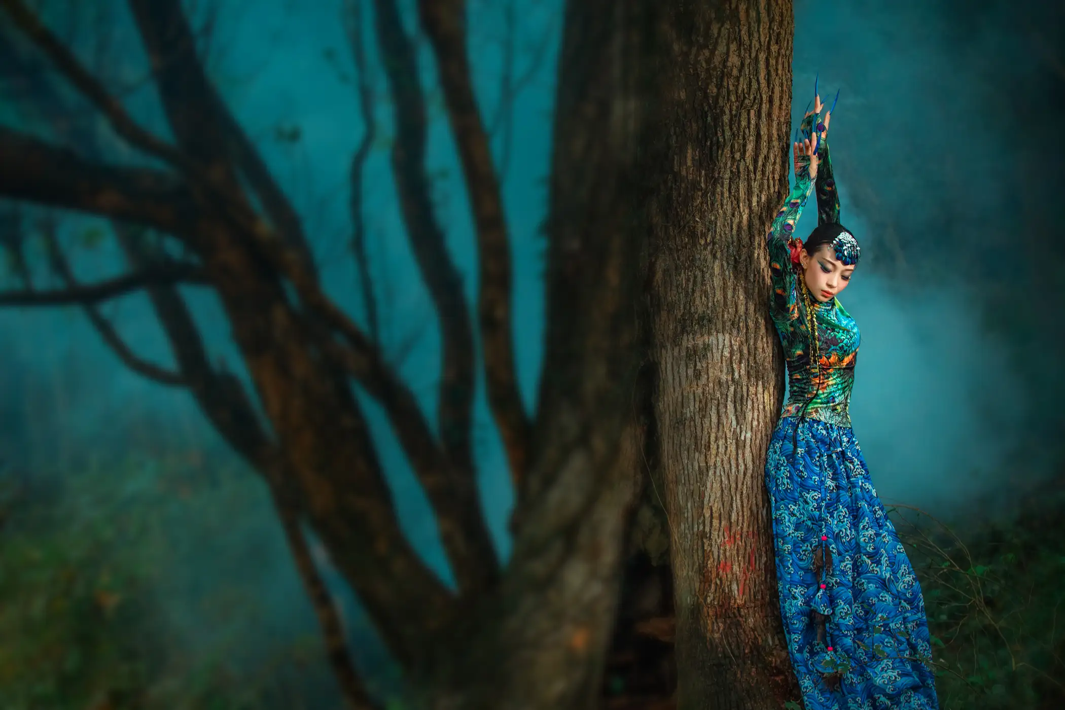 [艺图语] 2021.08.18 Vol.144 – 孔雀林 青萧#[32P]-6