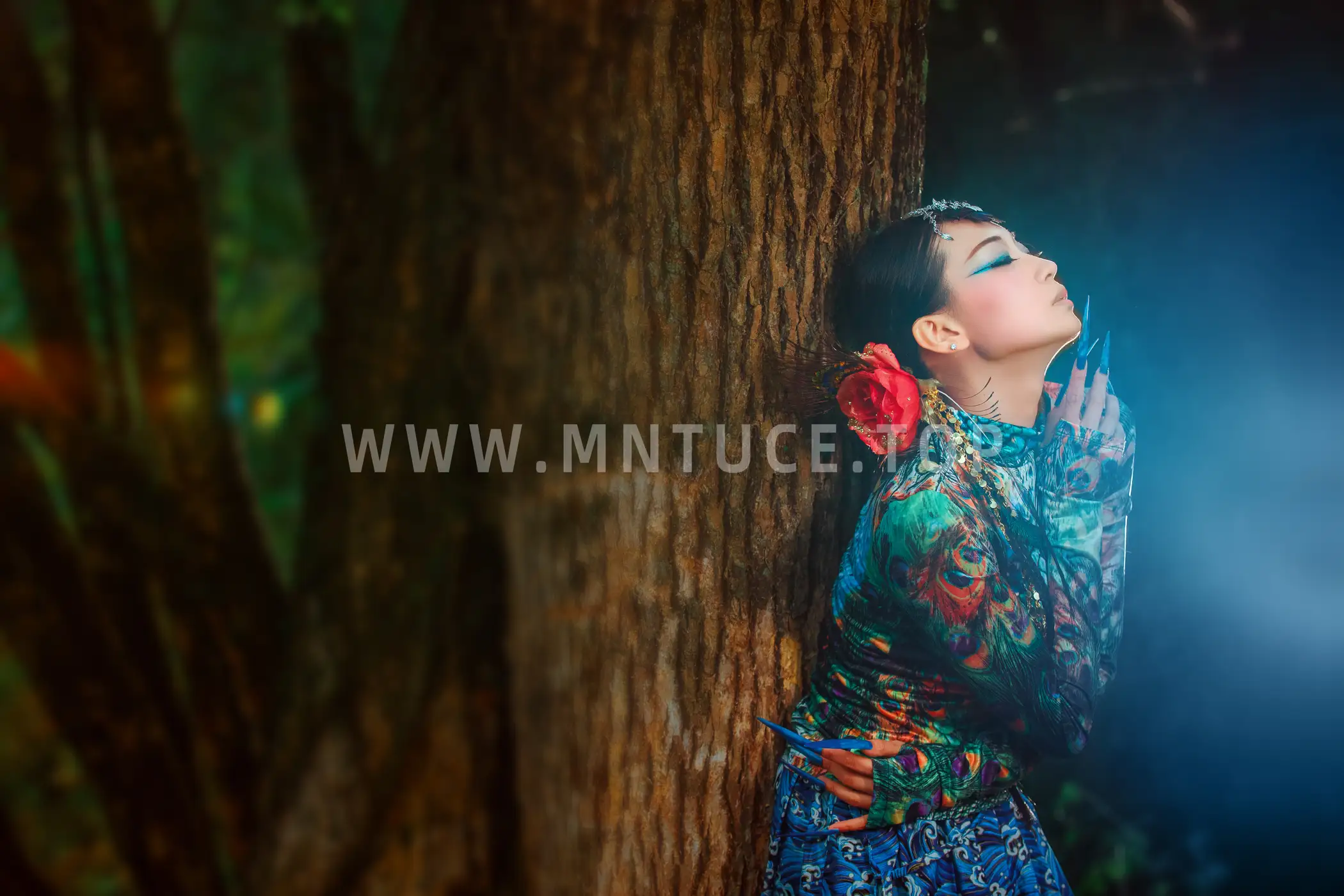 [艺图语] 2021.08.18 Vol.144 – 孔雀林 青萧#[32P]-8