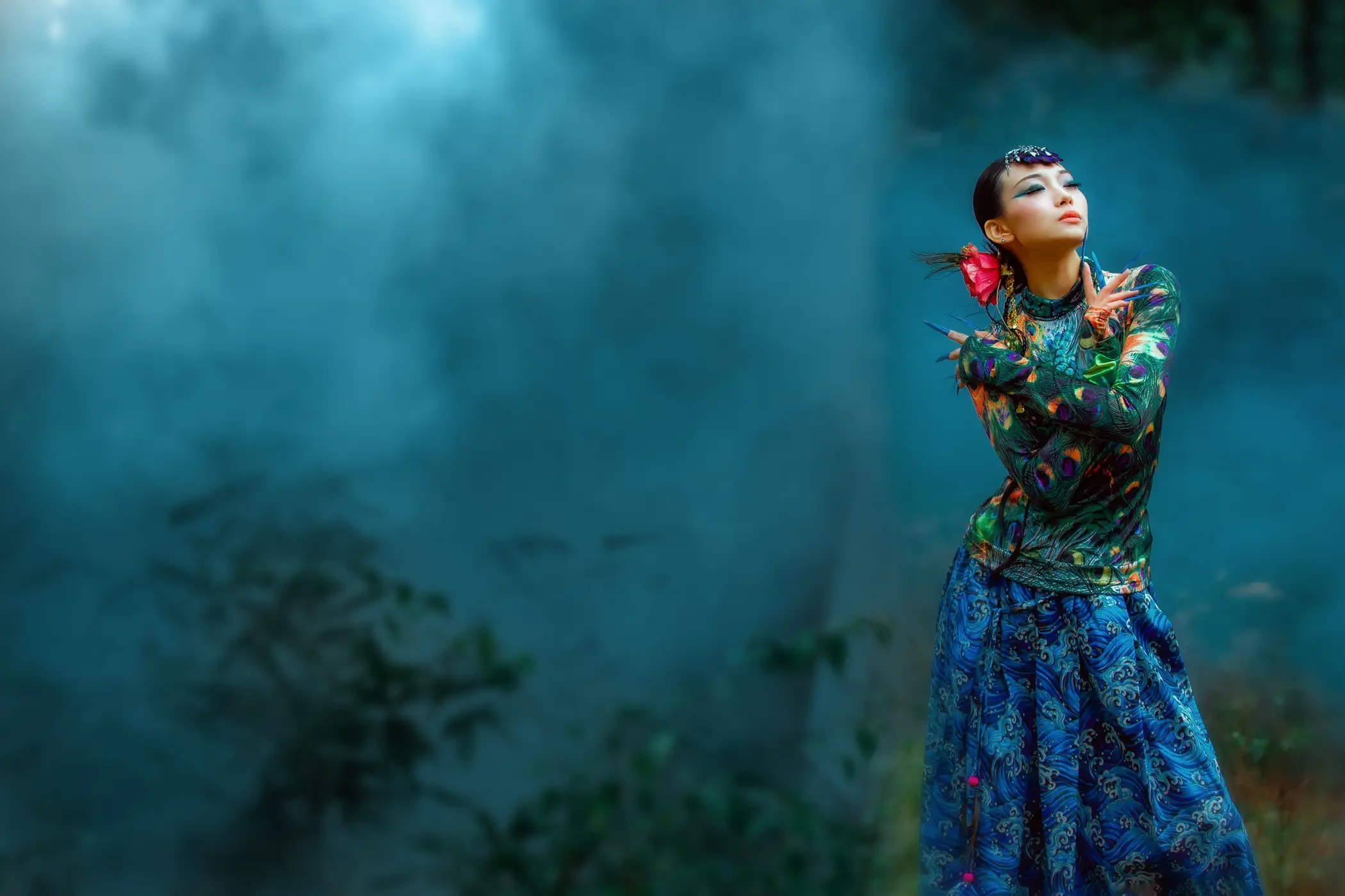 [艺图语] 2021.08.18 Vol.144 – 孔雀林 青萧#[32P]-10