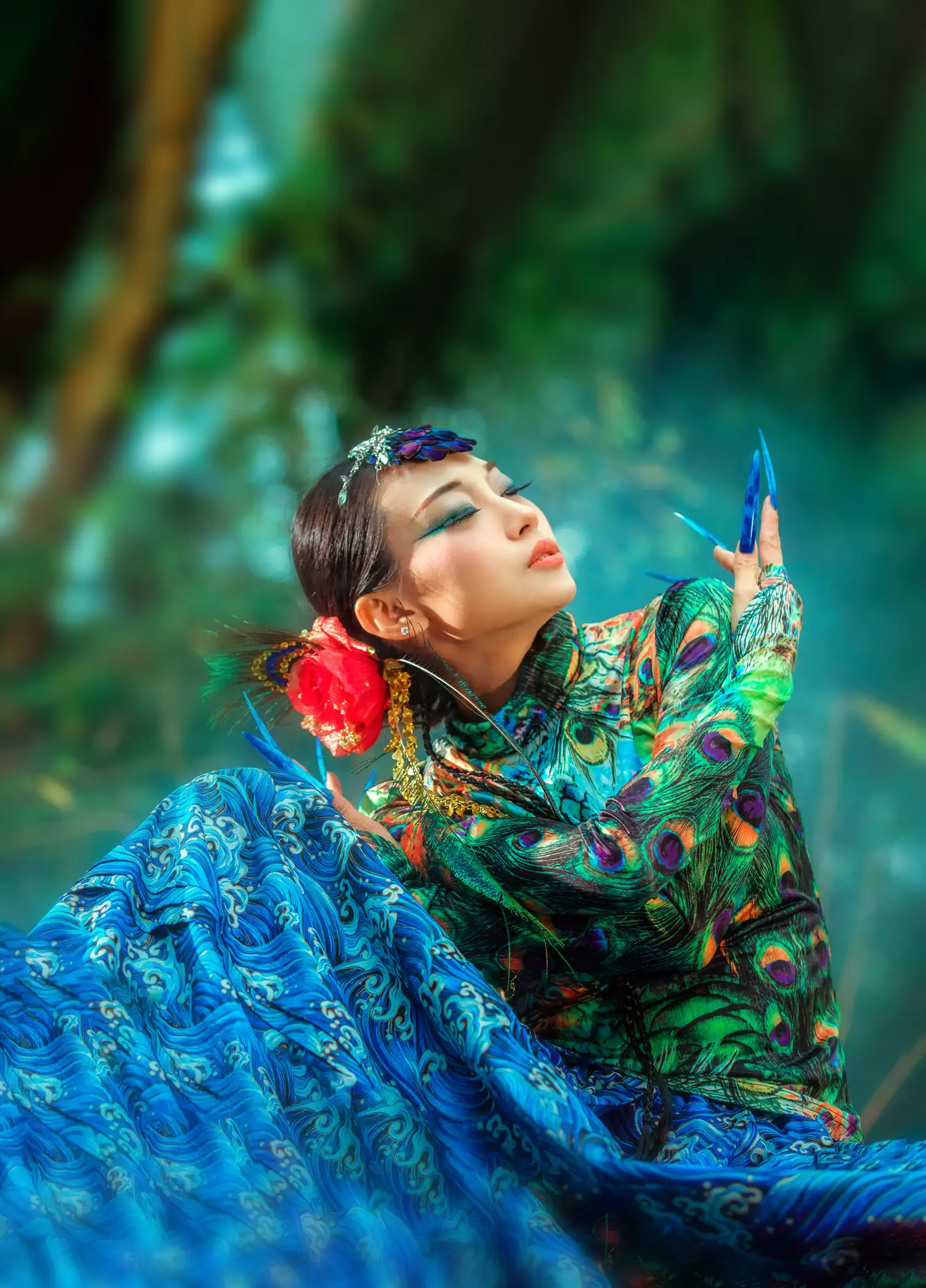 [艺图语] 2021.08.18 Vol.144 – 孔雀林 青萧#[32P]-2