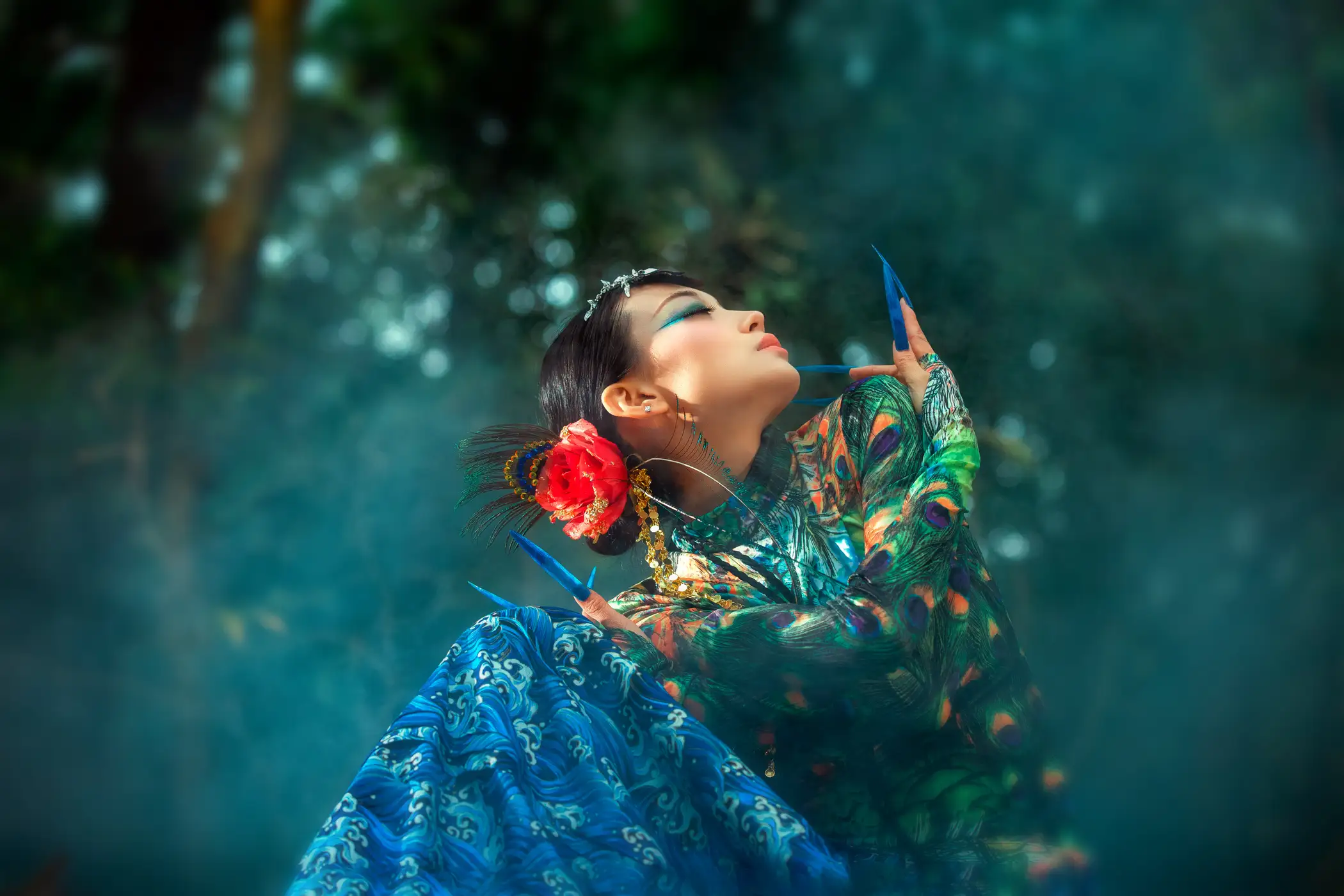 [艺图语] 2021.08.18 Vol.144 – 孔雀林 青萧#[32P]-8