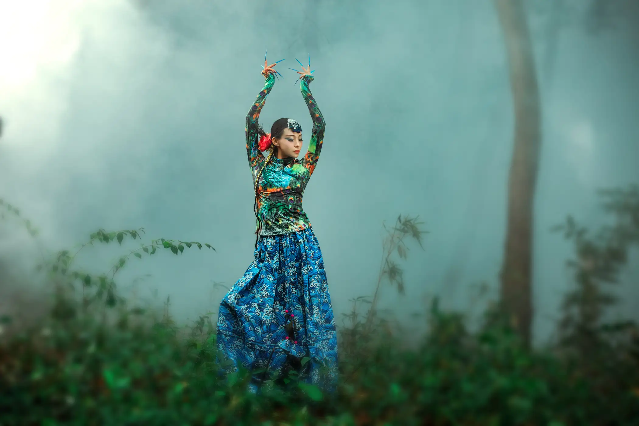 [艺图语] 2021.08.18 Vol.144 – 孔雀林 青萧#[32P]-3