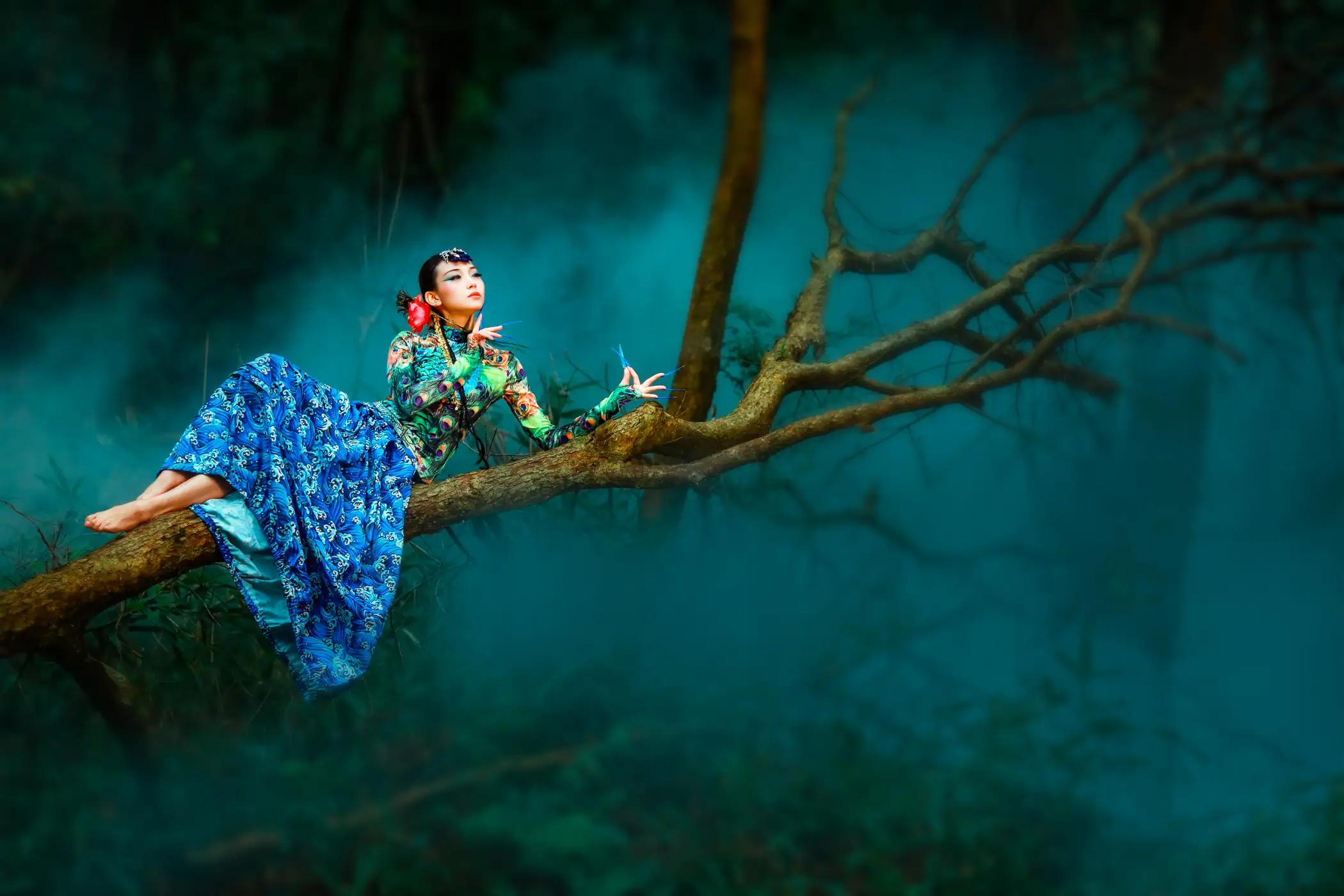 [艺图语] 2021.08.18 Vol.144 – 孔雀林 青萧#[32P]-10