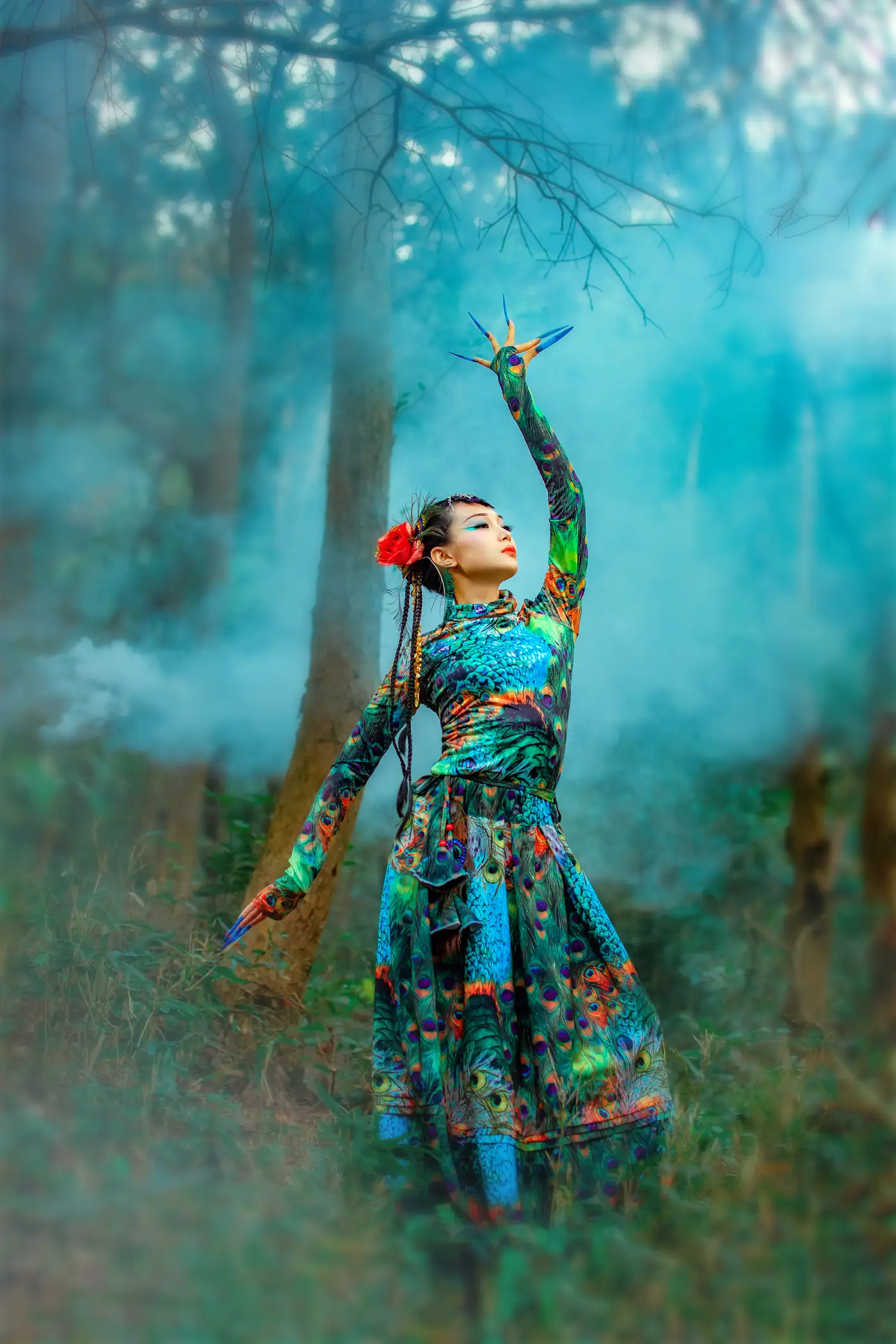 [艺图语] 2021.08.18 Vol.144 – 孔雀林 青萧#[32P]-5