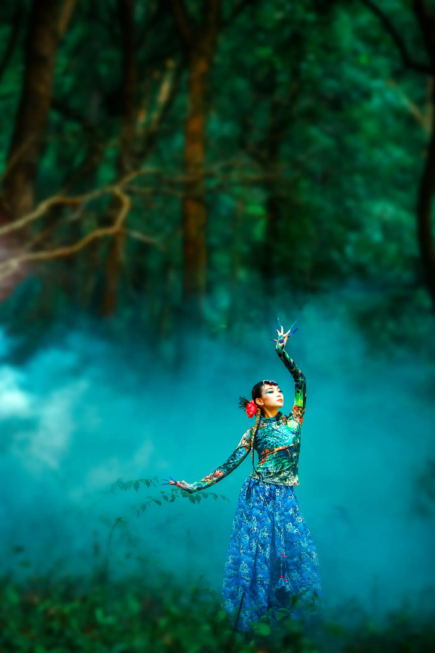 [艺图语] 2021.08.18 Vol.144 – 孔雀林 青萧#[32P]-6