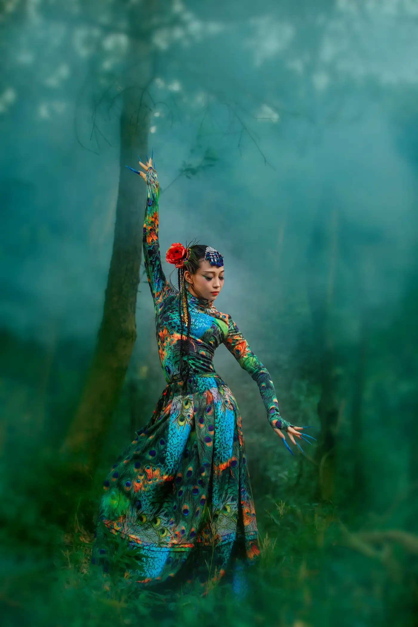 [艺图语] 2021.08.18 Vol.144 – 孔雀林 青萧#[32P]-7