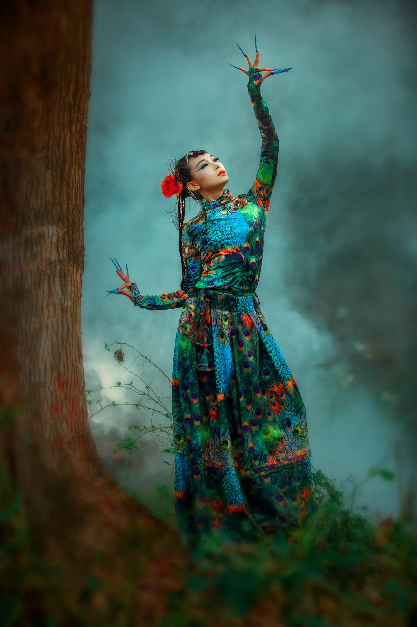 [艺图语] 2021.08.18 Vol.144 – 孔雀林 青萧#[32P]-9