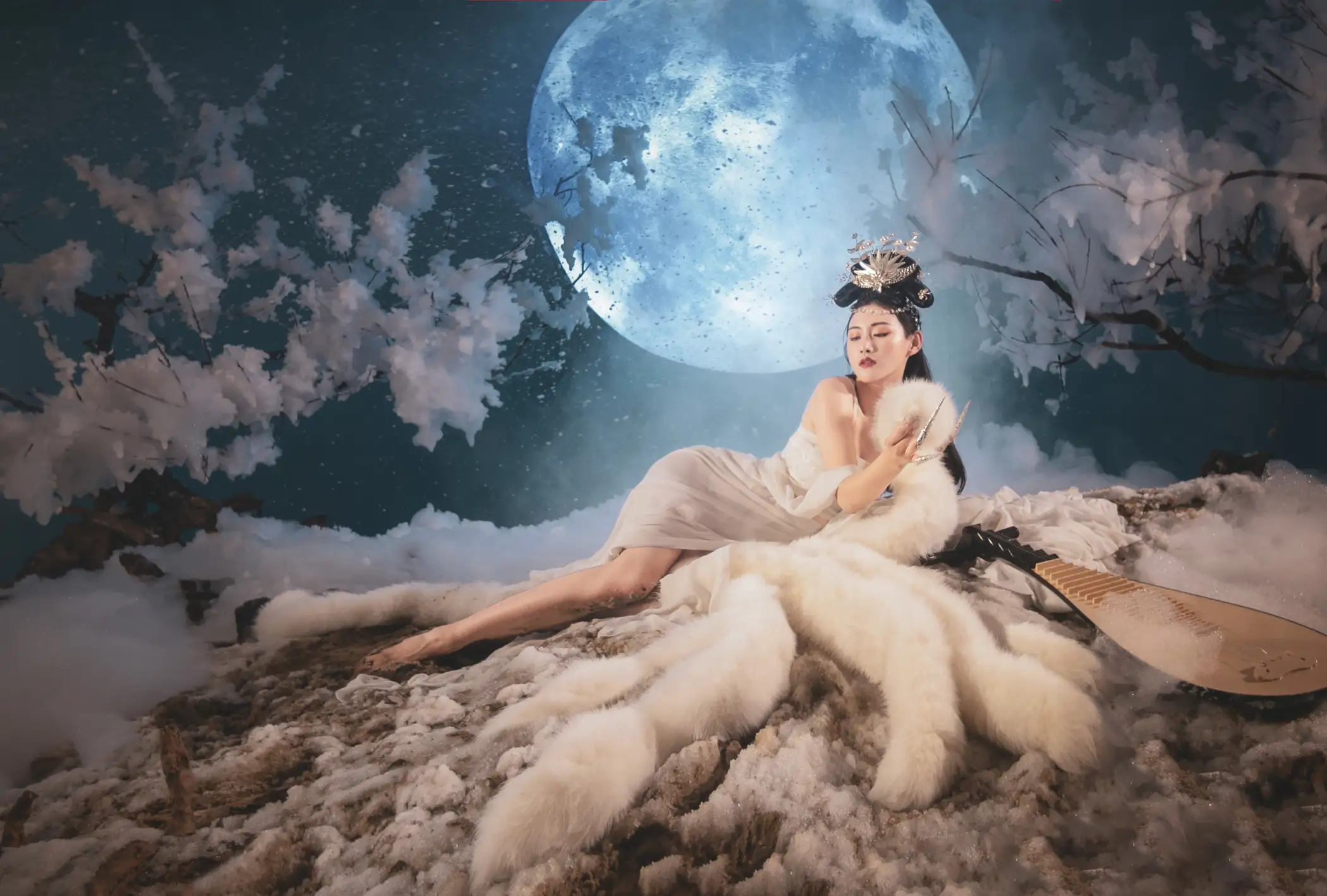 [艺图语] 2021.07.21 Vol.097 – 九尾白狐 刺猬&惠子#[32P]-9