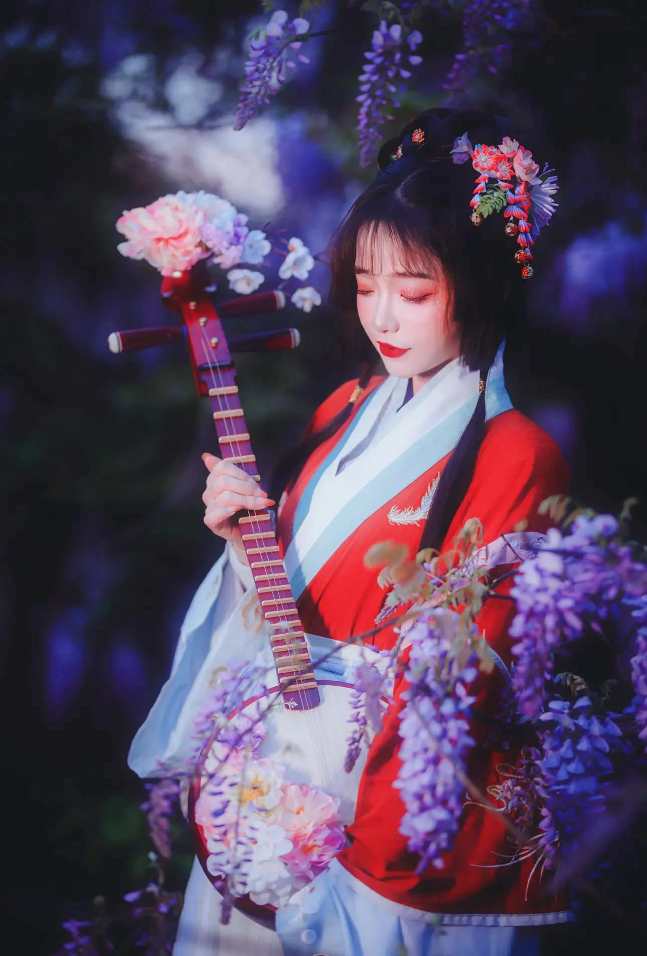 [艺图语] 2022.06.28 Vol.1319 – 紫藤赋 丸子#[26P]-1