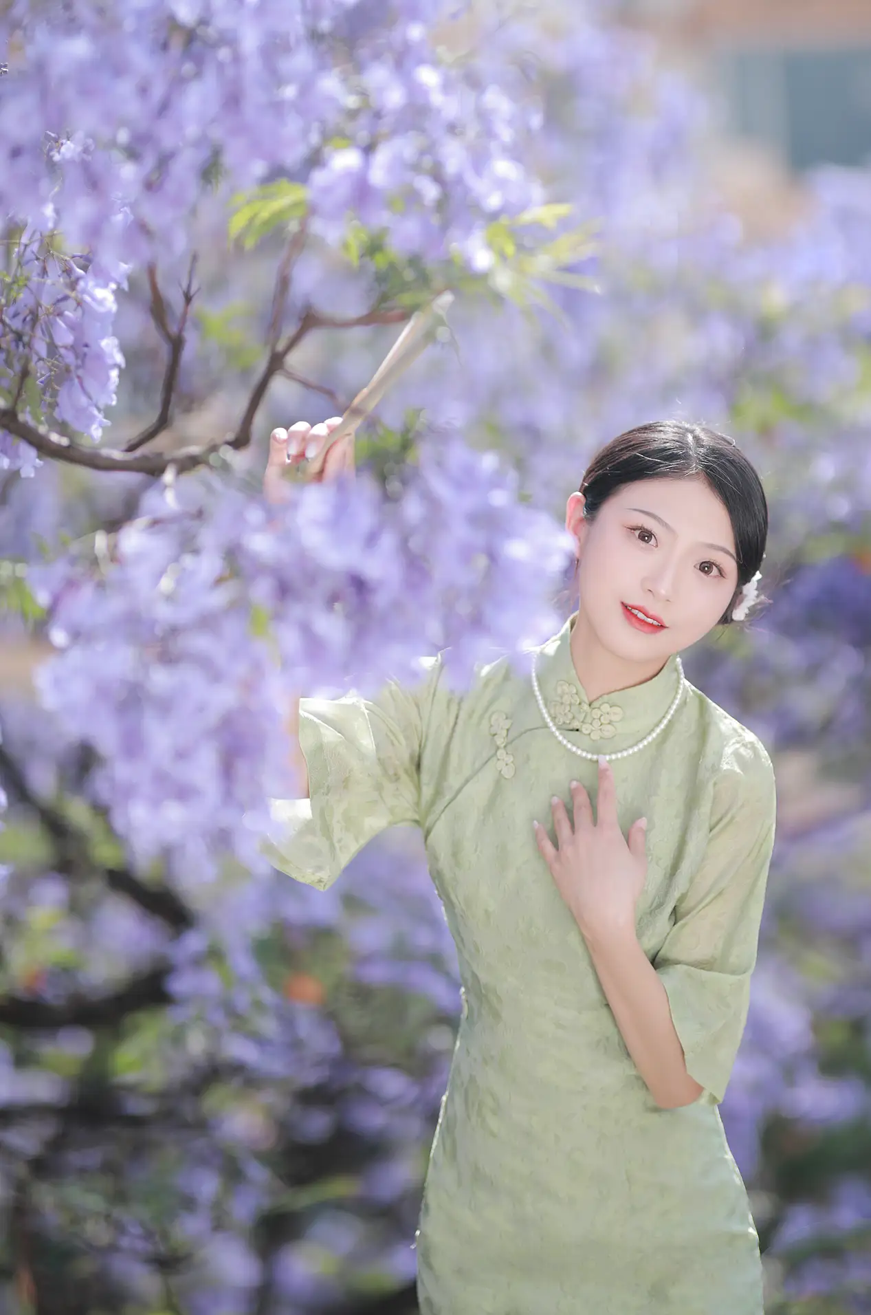 [艺图语] 2022.06.20 Vol.1235 – 蓝花楹 nya酱的铃铛铛#[24P]-3