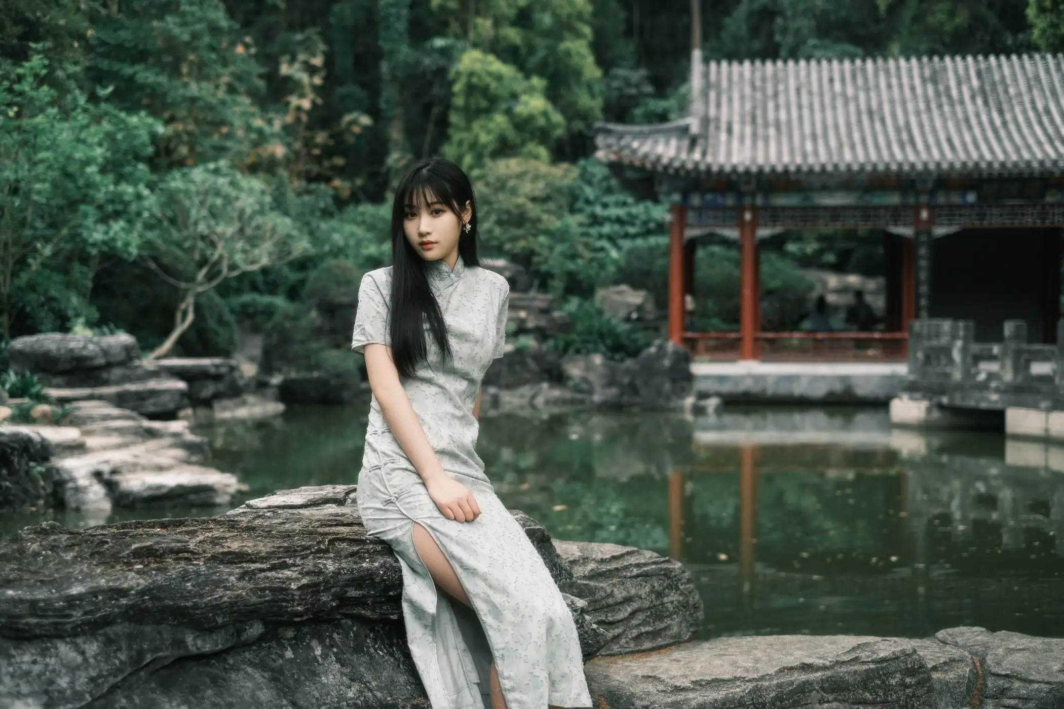 [艺图语] 2022.06.08 Vol.1114 – 丁香一样的姑娘 呆呆#[34P]-4