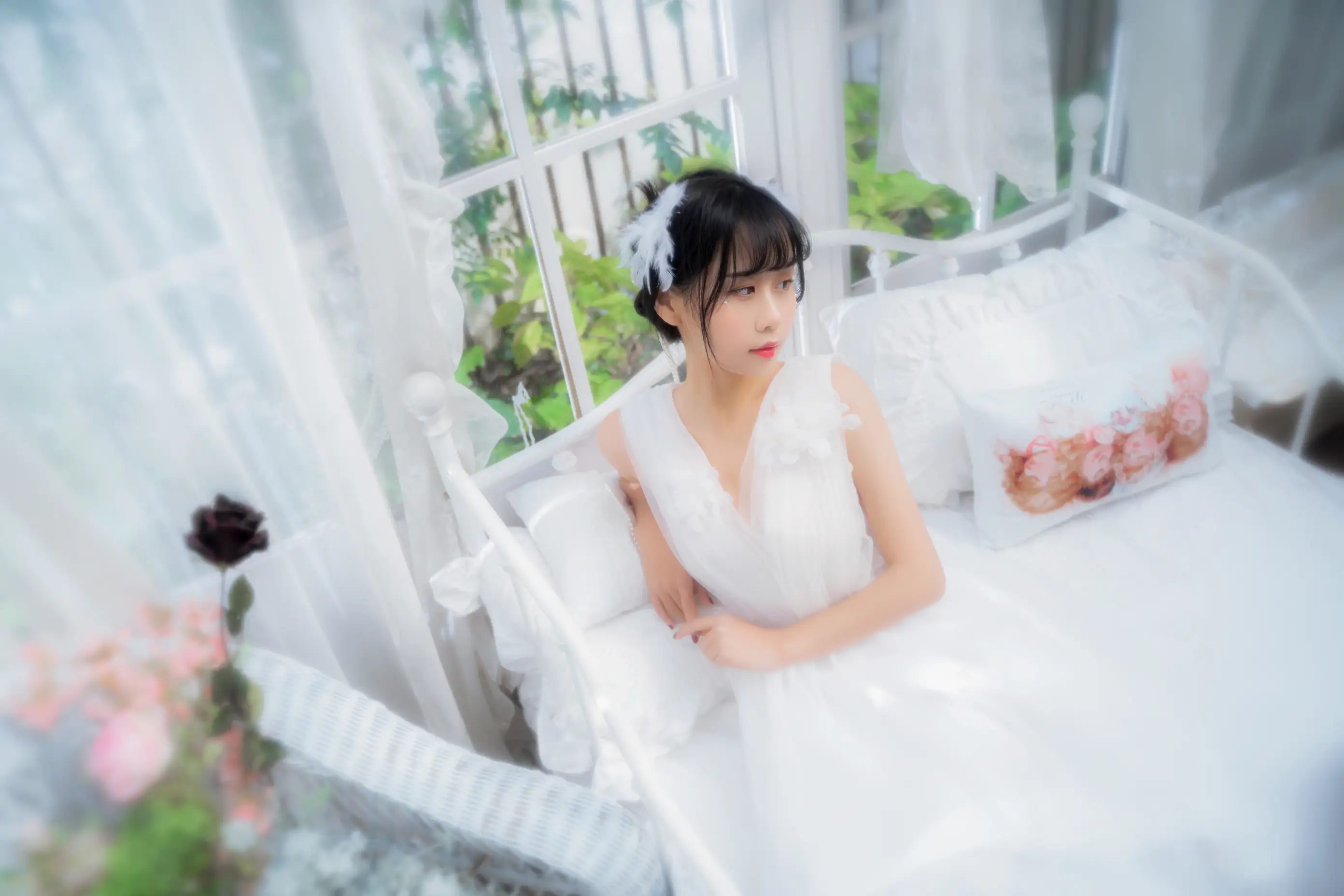 [艺图语] 2022.05.28 Vol.1008 – 纯白花嫁 萌芽儿o0#[33P]-3